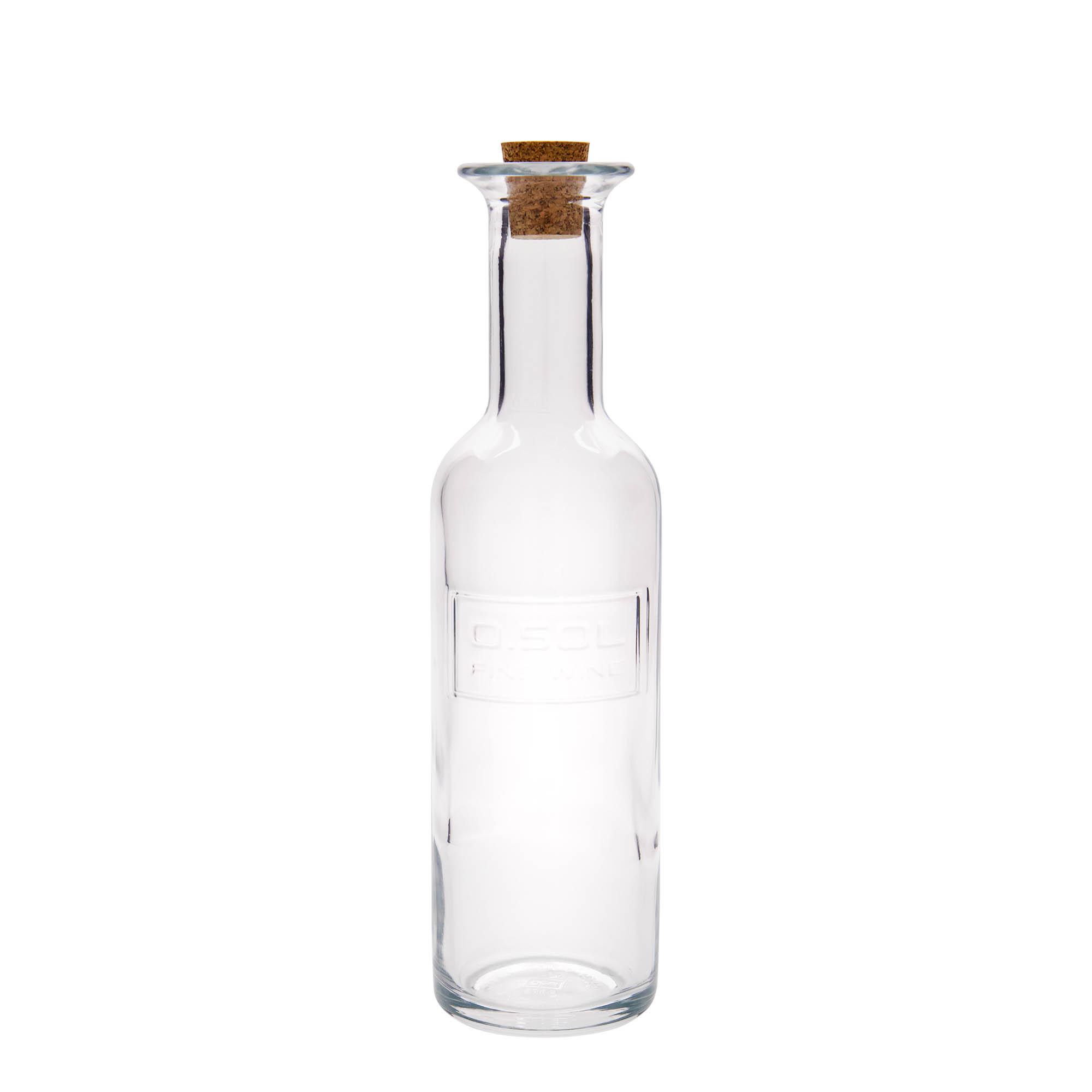 Garrafa de vidro de 500 ml 'Optima Fine Wine', boca: cortiça