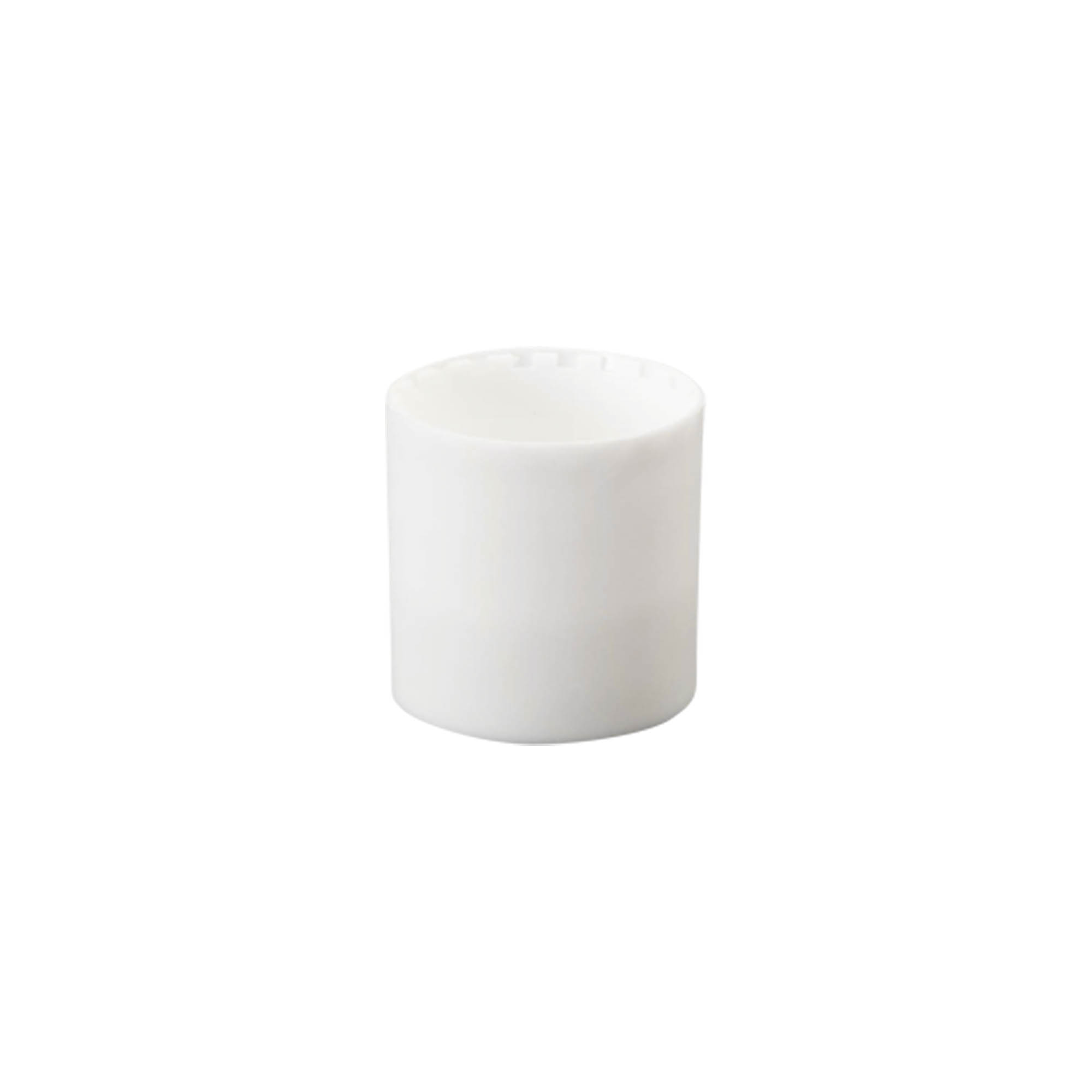 Tampa de rosca Disc Top, plástico PP, branca, para bocal: 24/410