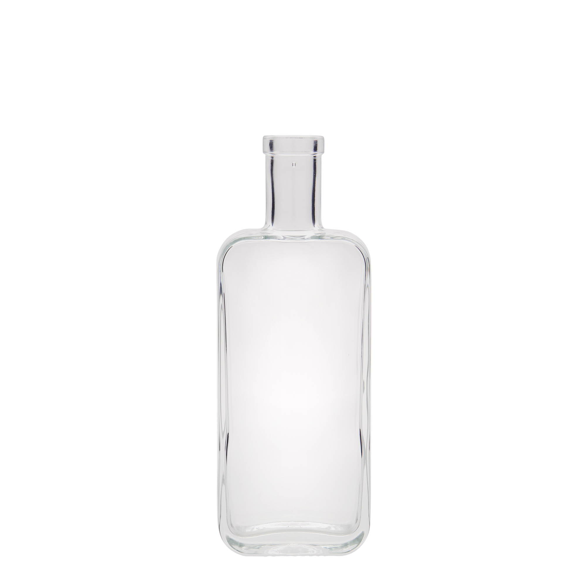 Frasco de vidro de 200 ml 'Nice', retangular, boca: cortiça Frasco de vidro de 200 ml 'Nice', retangular, boca: cortiça