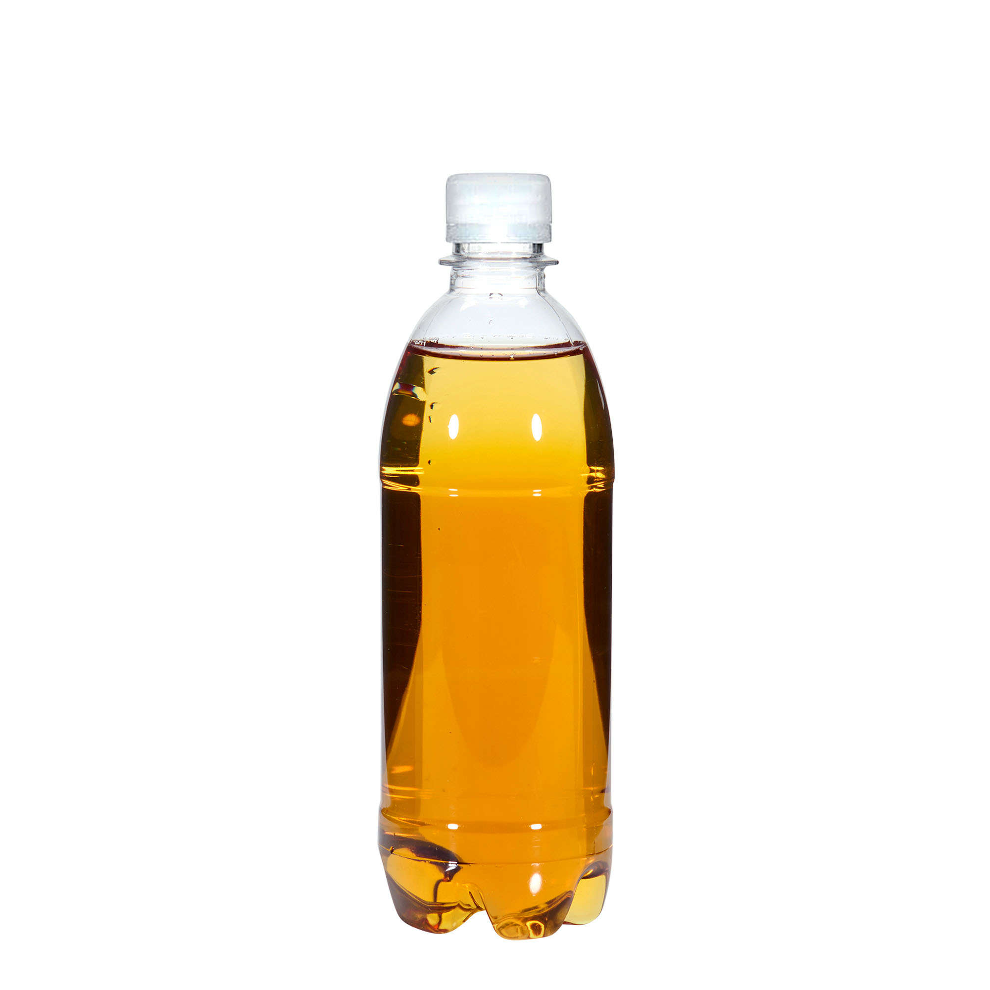 Garrafa PET universal de 500 ml, plástico, boca: PCO28