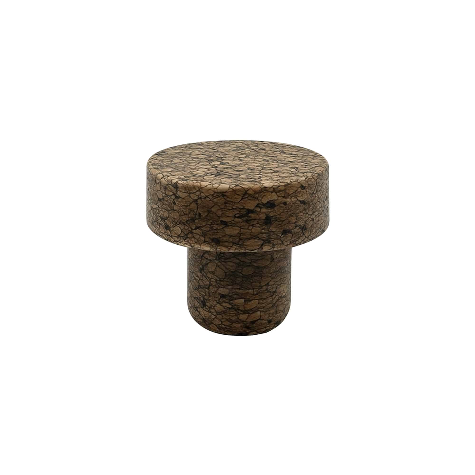 Rolha de pega 'Sharp' 22,5 mm, Corkcoal, para boca: Boca de rolha em prato Rolha de pega 'Sharp' 22,5 mm, Corkcoal, para boca: Boca de rolha em prato