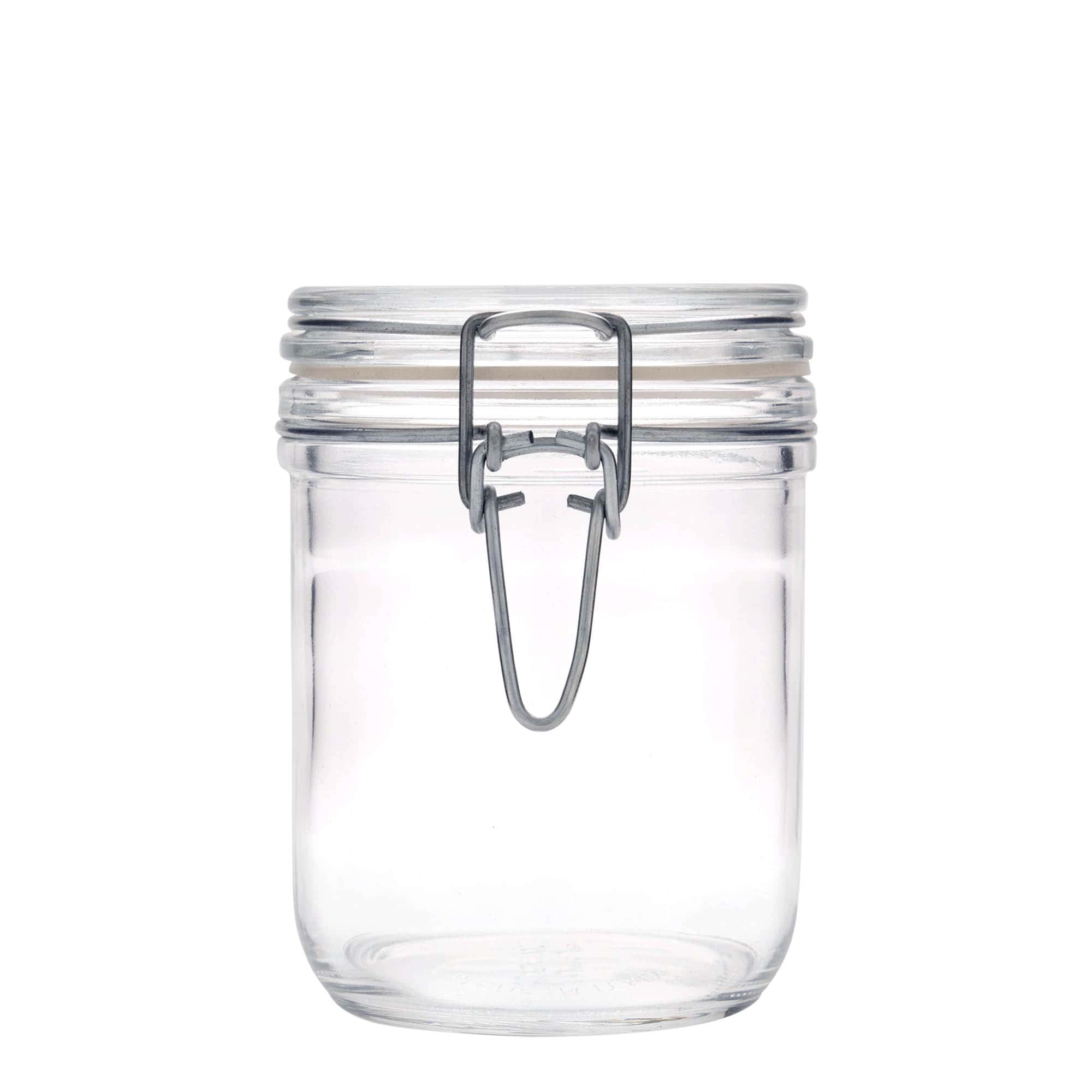 Frasco de vidro com fecho de alavanca 'Fido' 500 ml, Boca: Fecho de alavanca