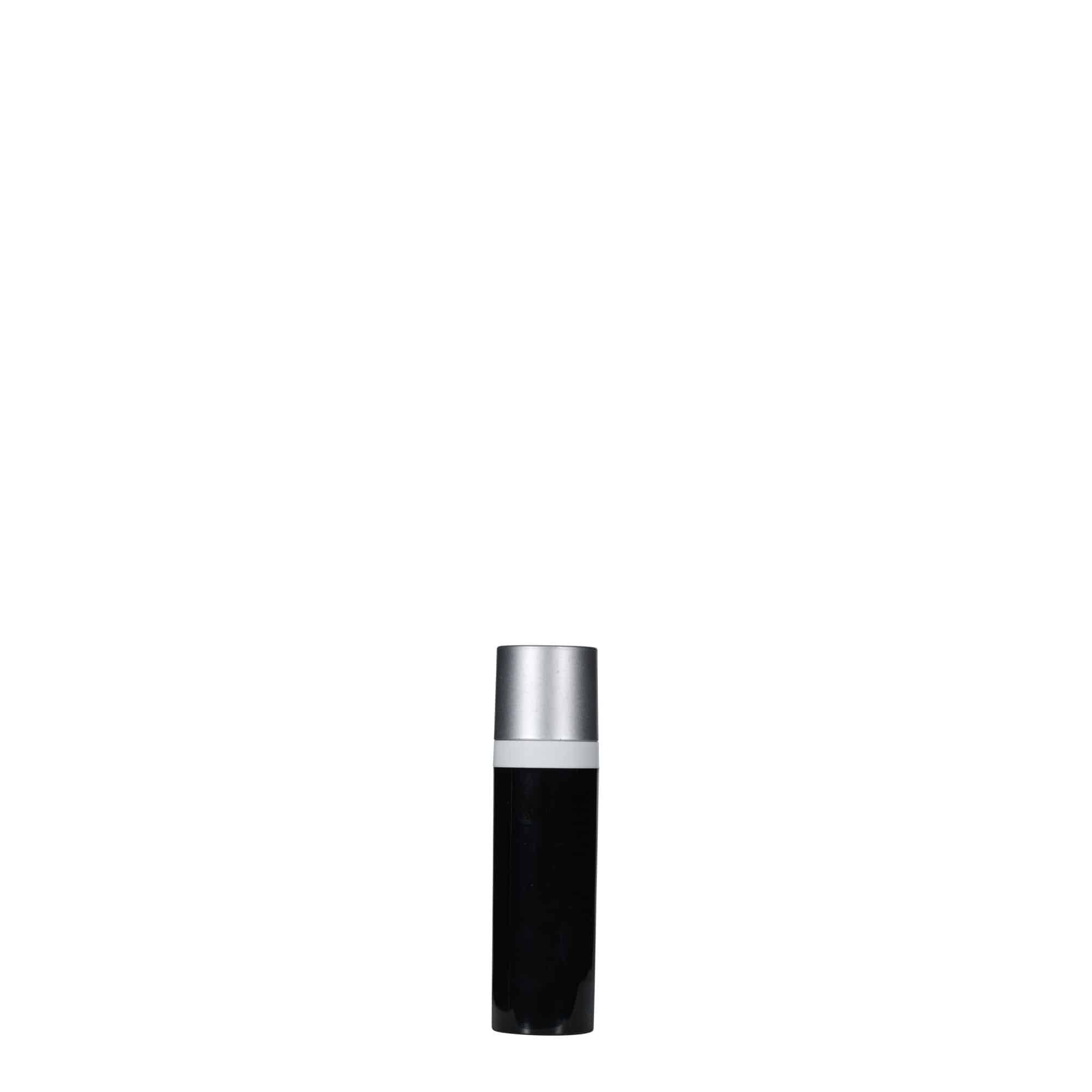 Dispensador de bomba Airless 'Micro', plástico PP, preto
