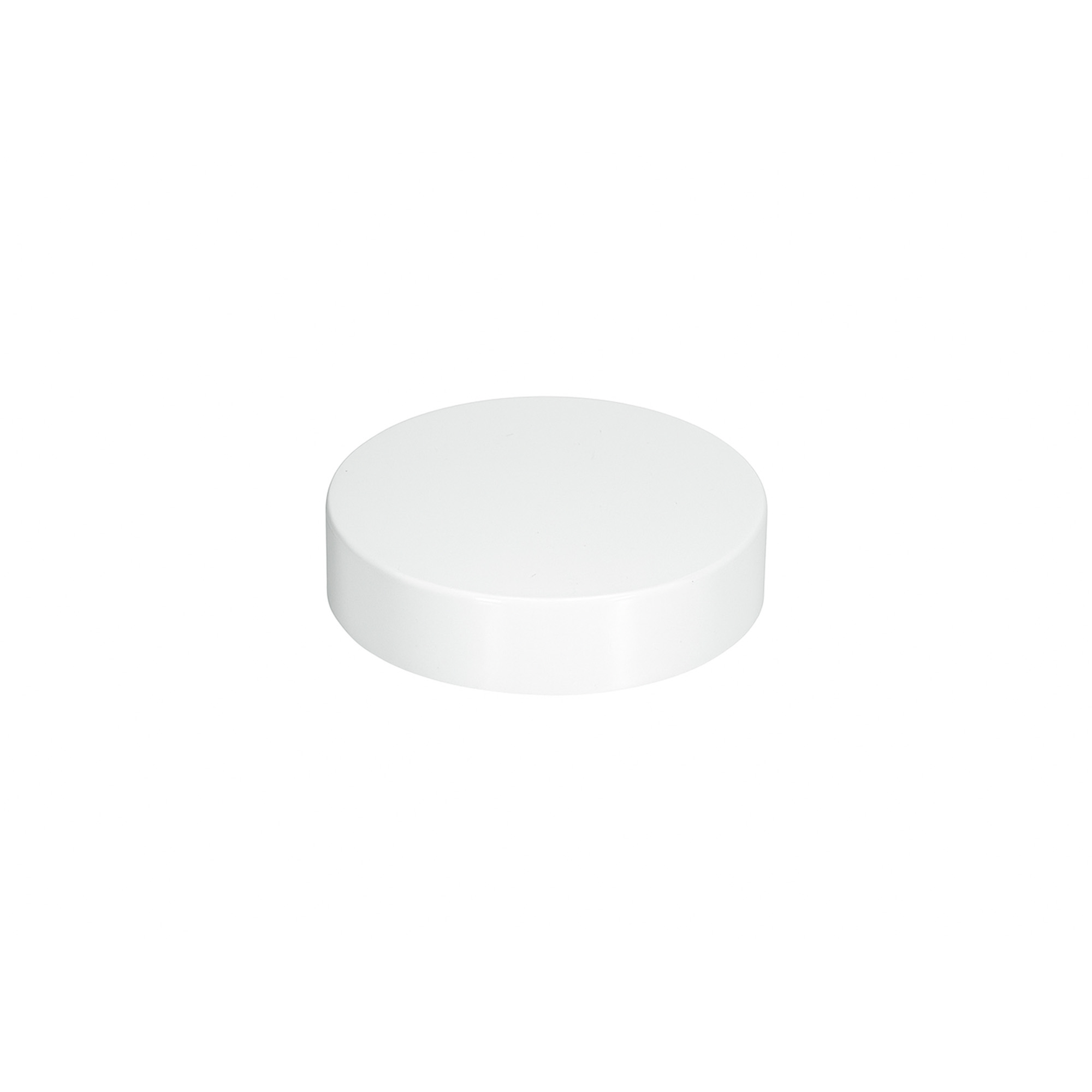 Tampa de rosca para 60 ml 'Brown Line', PP, branco Tampa de rosca para 60 ml 'Brown Line', PP, branco