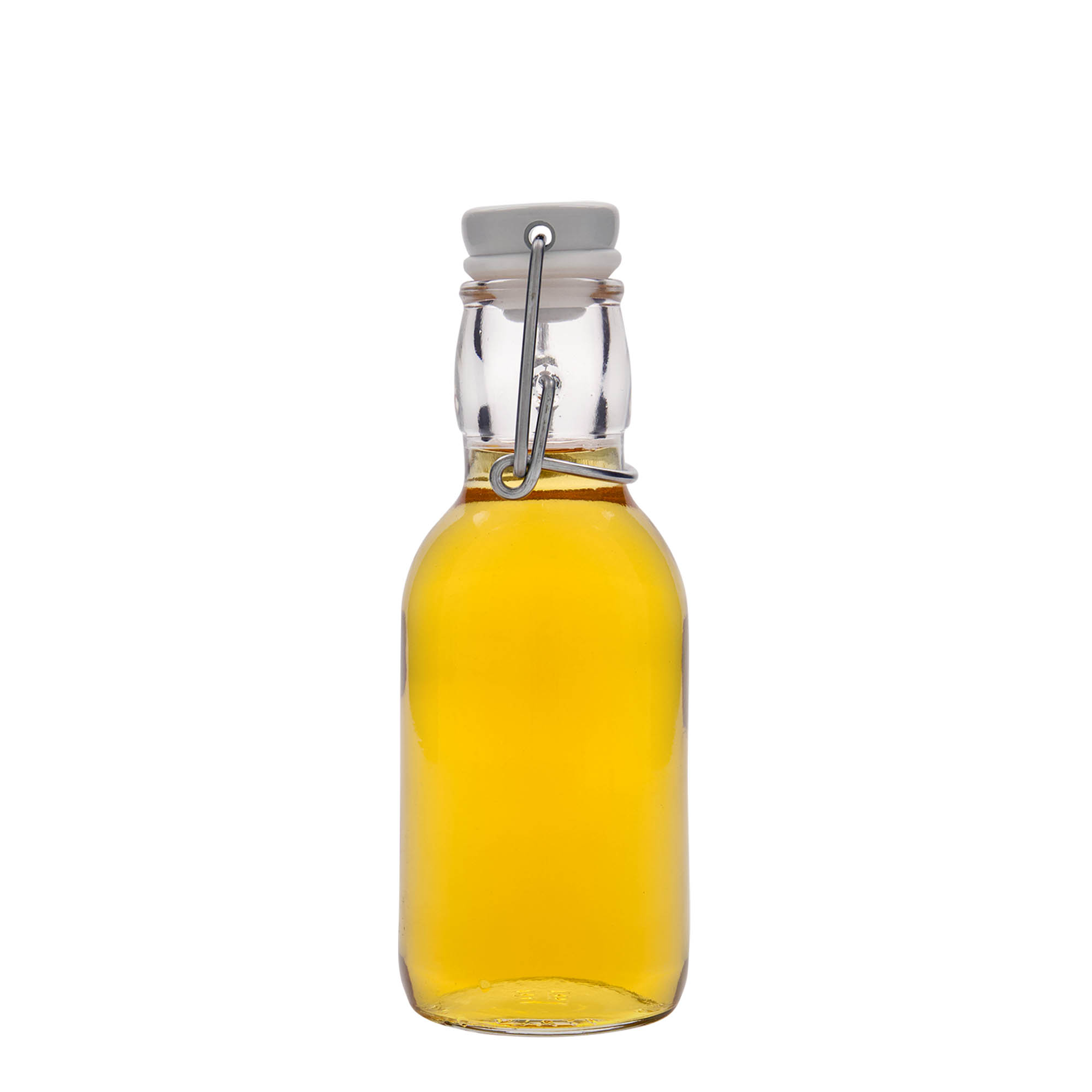 Frasco de vidro de 250 ml 'Emilia', boca: fecho de mola