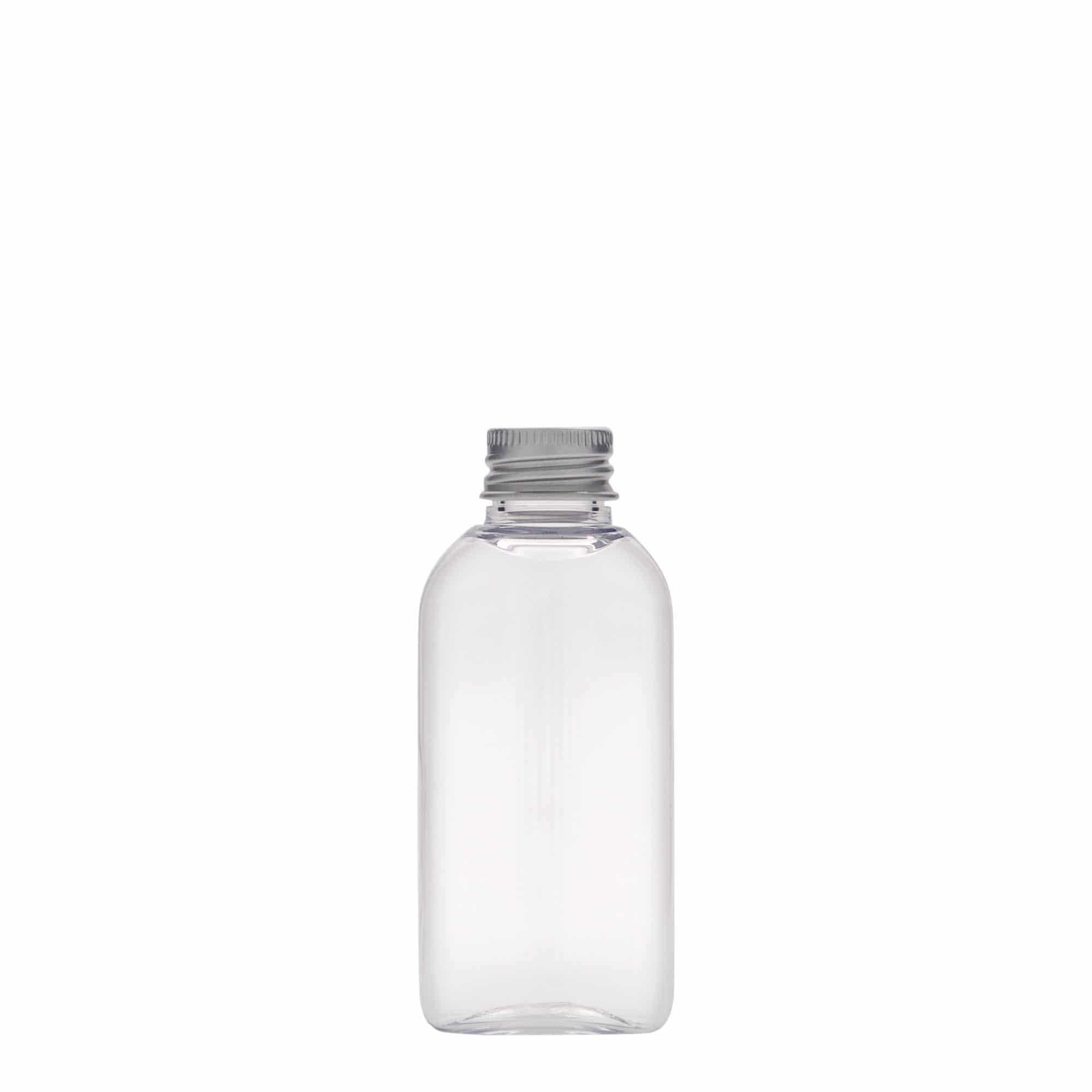 Frasco PET de 50 ml 'Íris', oval, plástico, bocal: 20/410