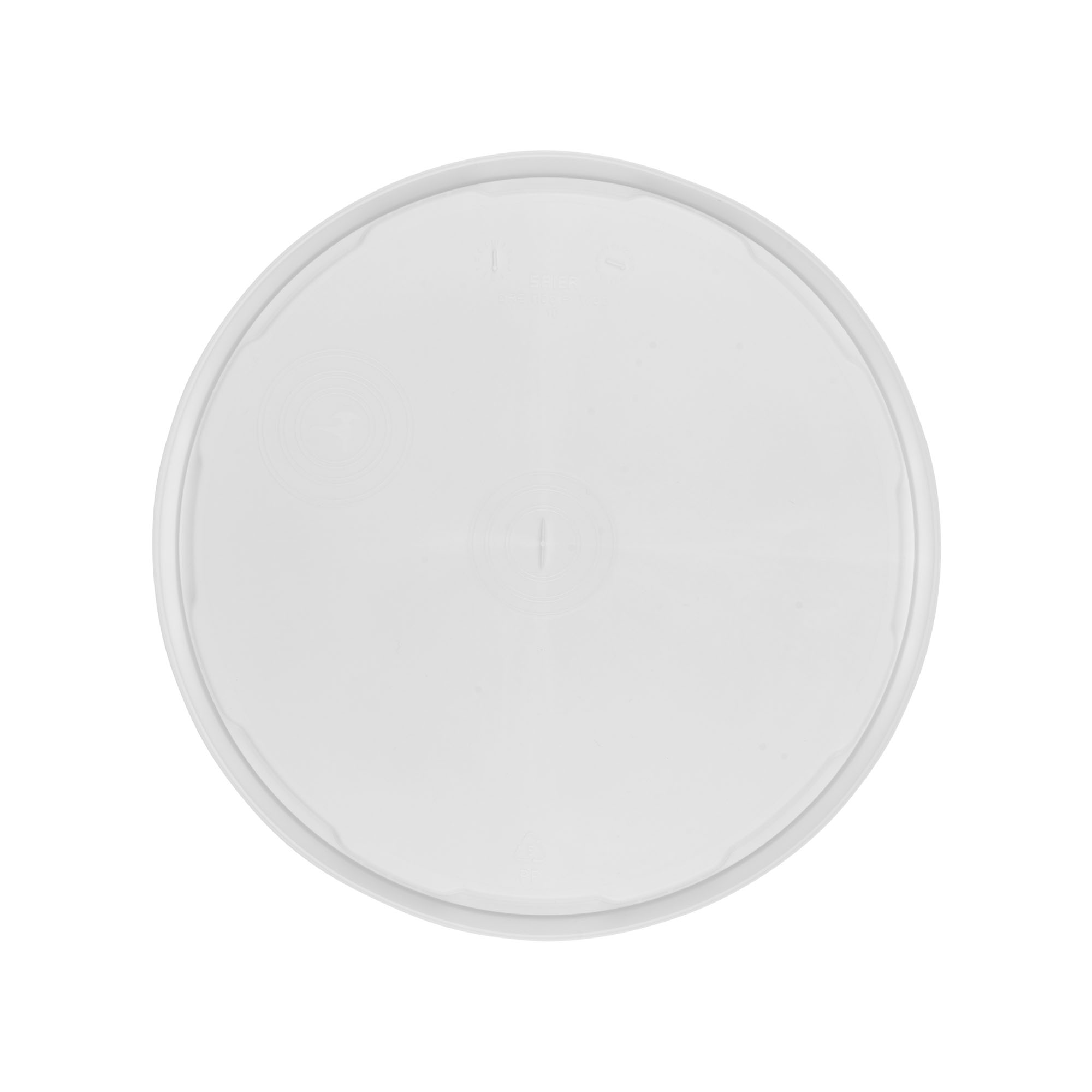 Tampa para balde de 12,5 l, plástico PP, branco