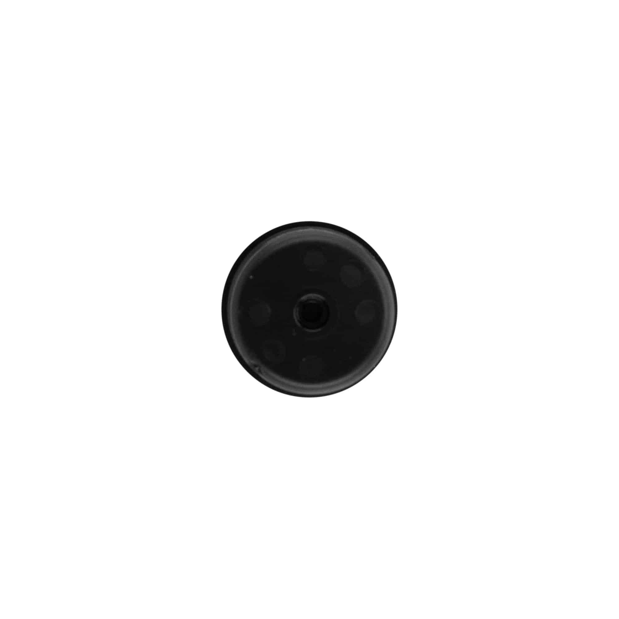 Cabeça de bomba dispensadora airless 'Nano', plástico PP, preto