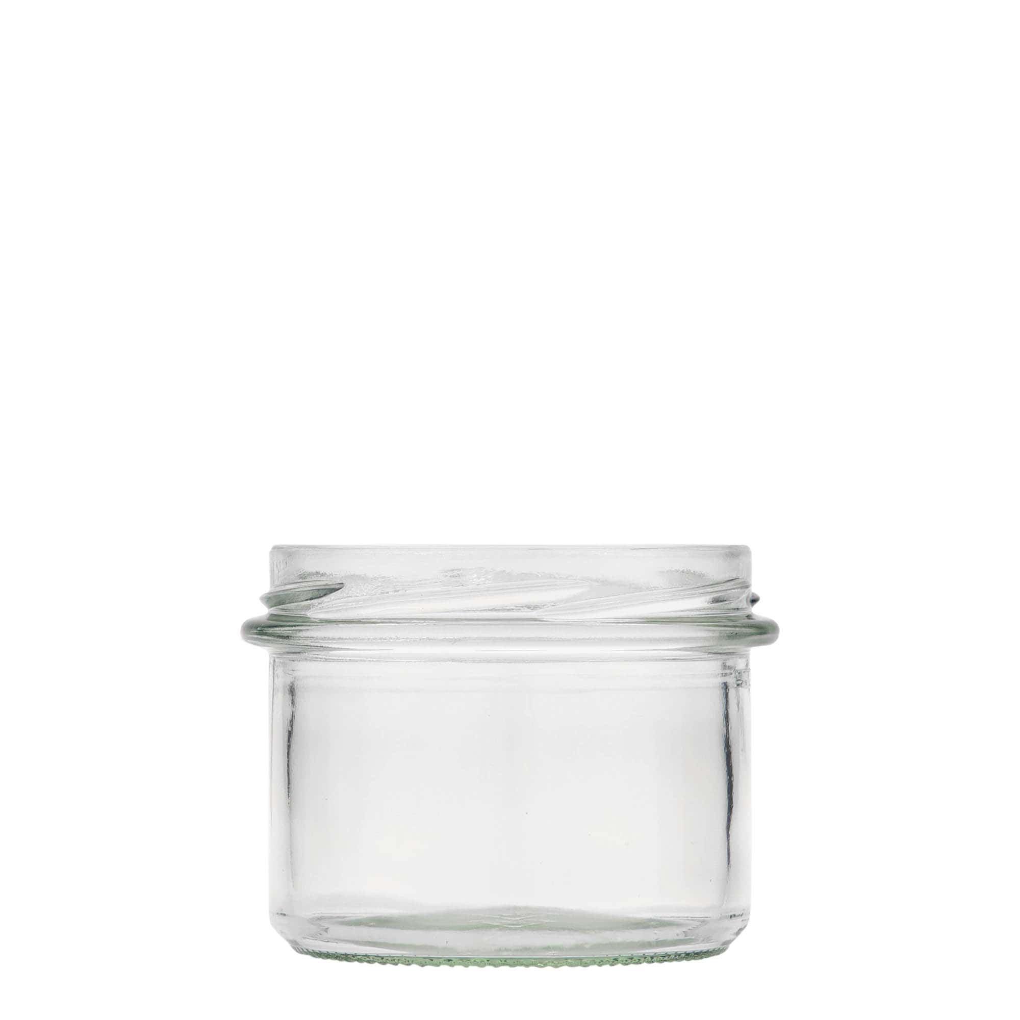 235 ml frasco de vidro invertido, boca: Twist-Off (TO 82)