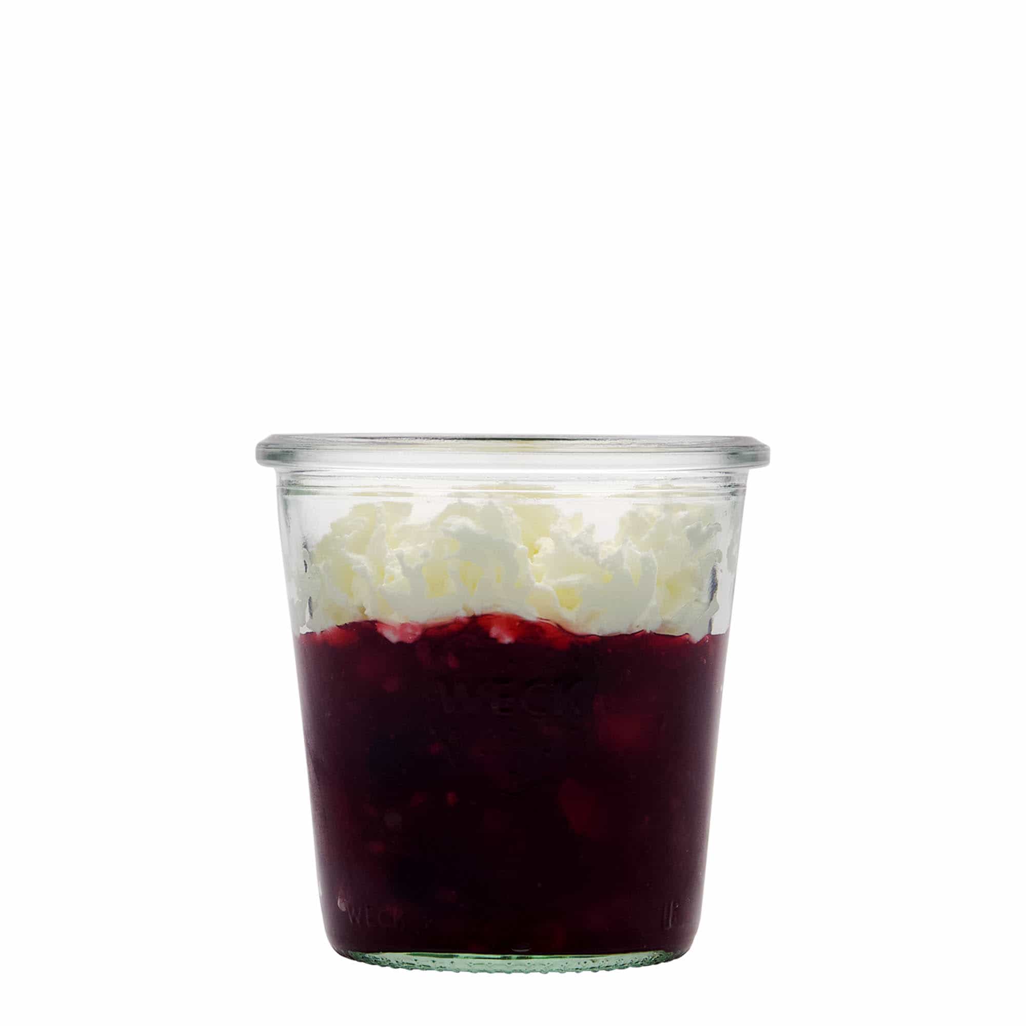 290 ml Frasco cilíndrico WECK, boca: Borda redonda
