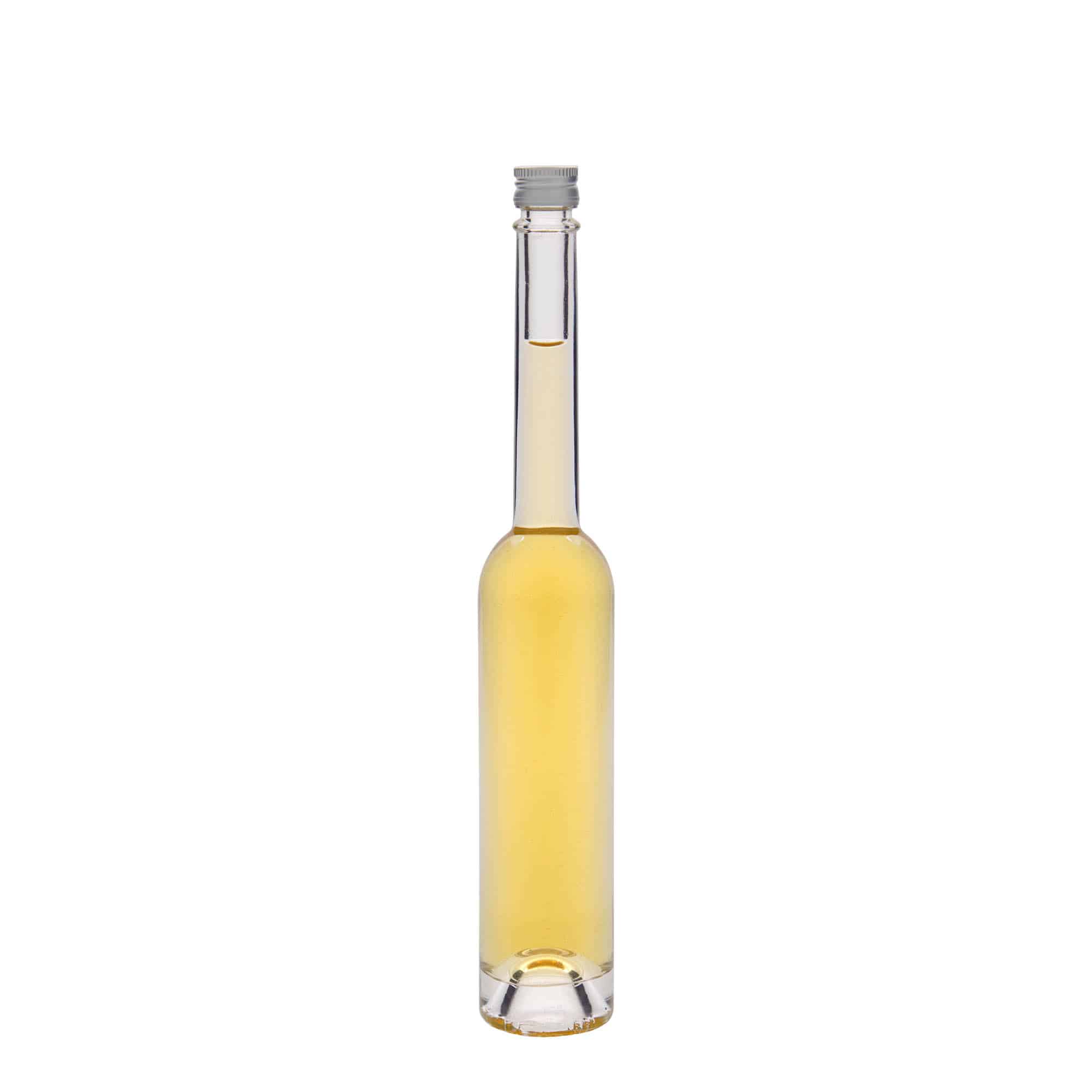 100 ml Garrafa de vidro 'Platina', boca: PP 18