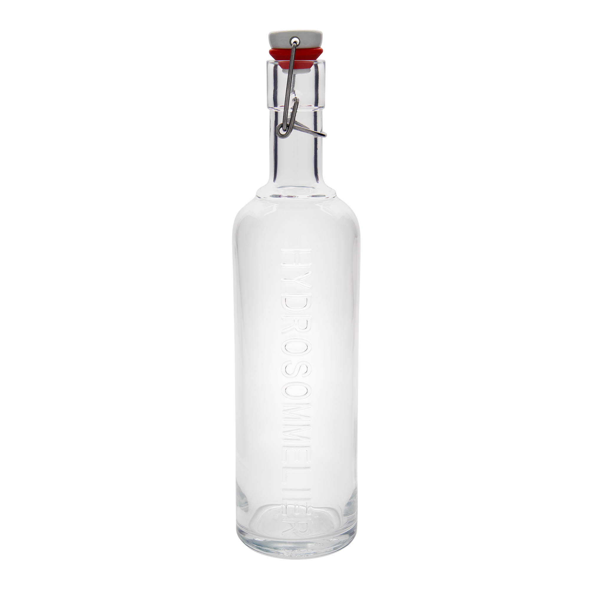 Garrafa de vidro 1.000 ml 'Optima Hydrosommelier', boca: fecho de mola Garrafa de vidro 1.000 ml 'Optima Hydrosommelier', boca: fecho de mola