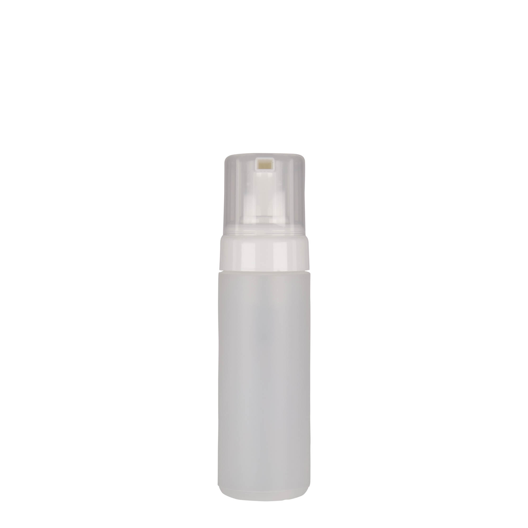 Frasco doseador de 150 ml 'Foamer', plástico PE, natural, boca: tampa de rosca