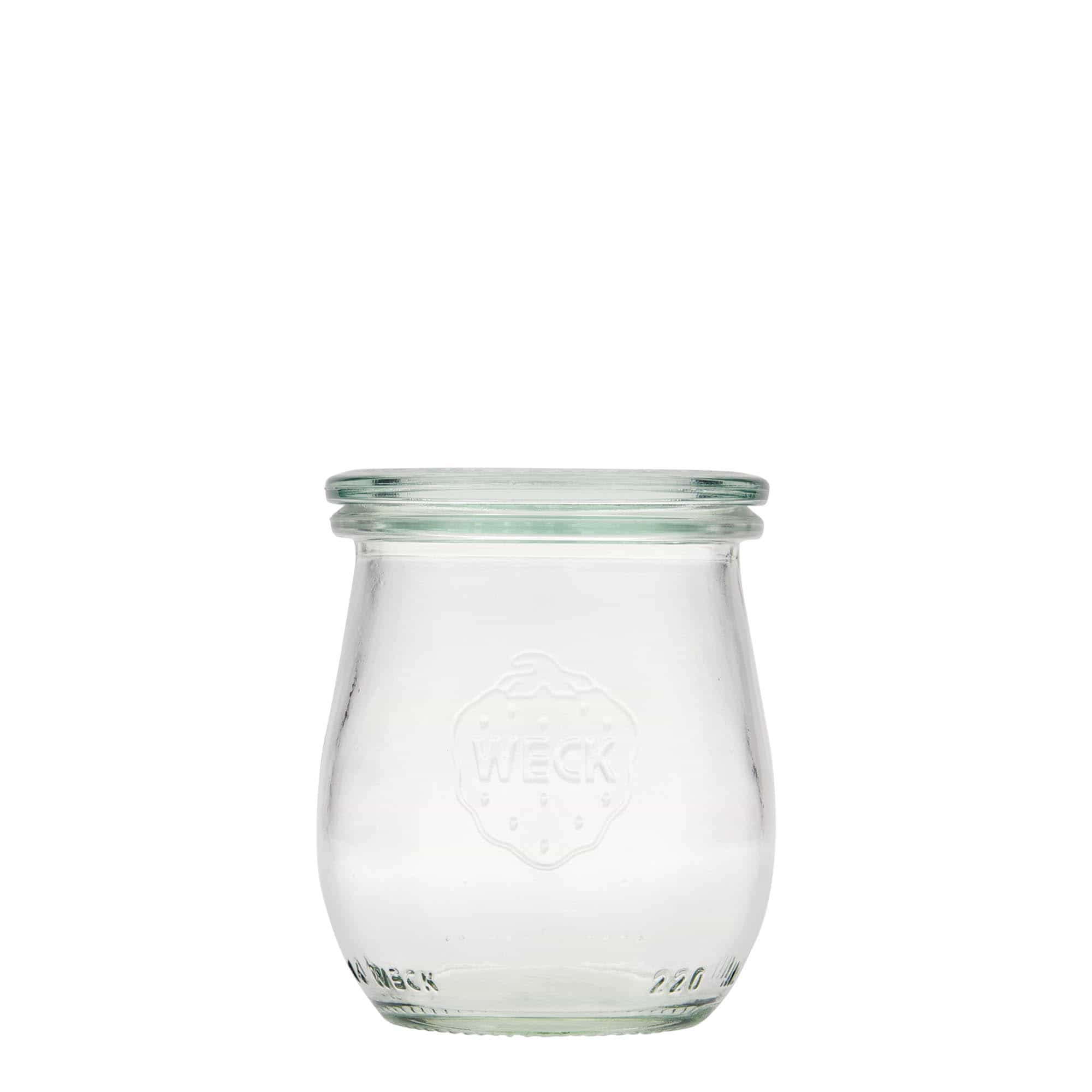 220 ml Frasco Tulipa WECK, boca: Borda redonda 220 ml Frasco Tulipa WECK, boca: Borda redonda