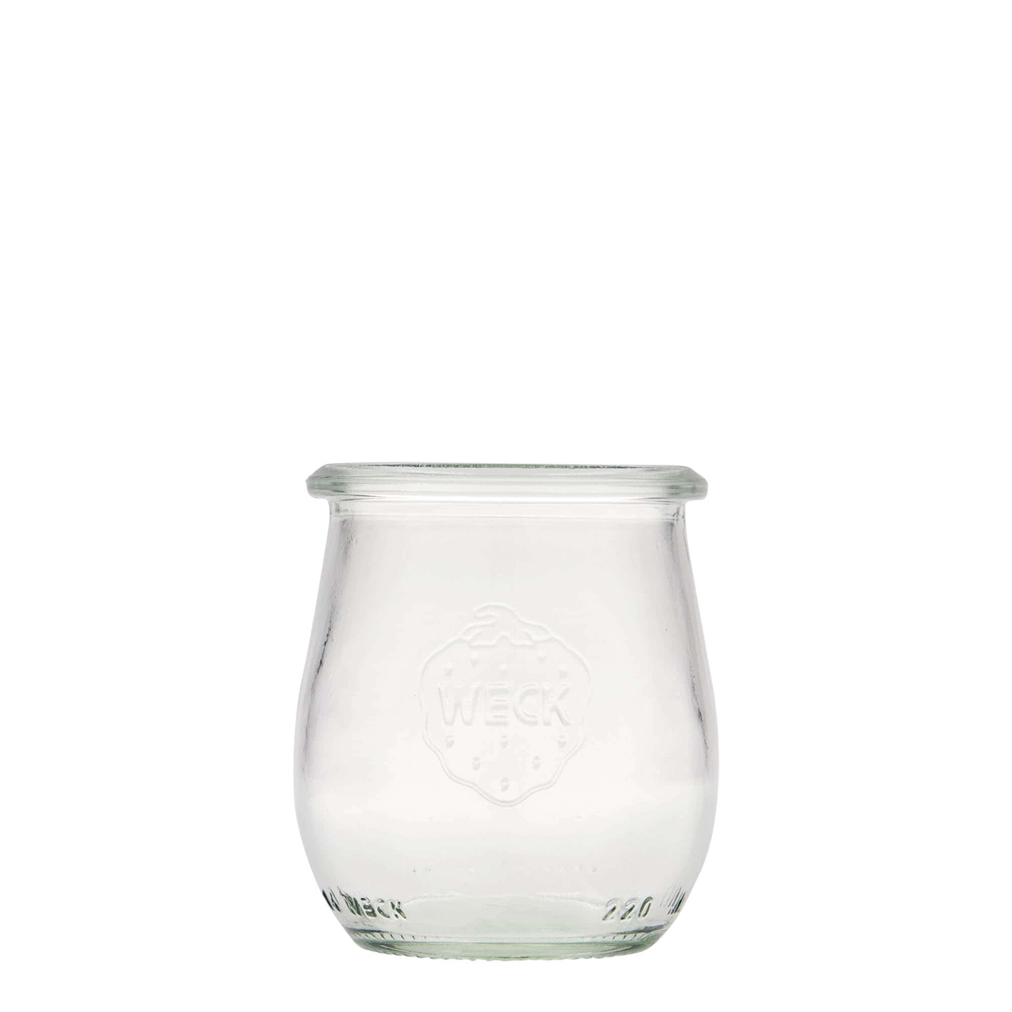 220 ml WECK-frasco de tulipa, Boca: Borda redonda