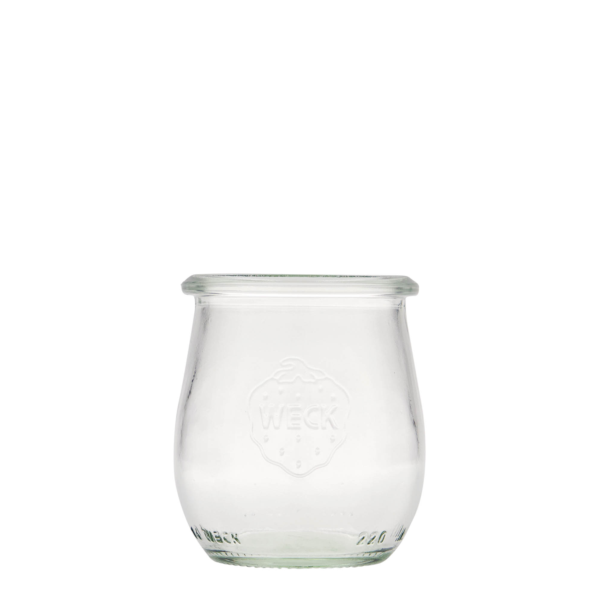 220 ml WECK-frasco de tulipa, Boca: Borda redonda 220 ml WECK-frasco de tulipa, Boca: Borda redonda