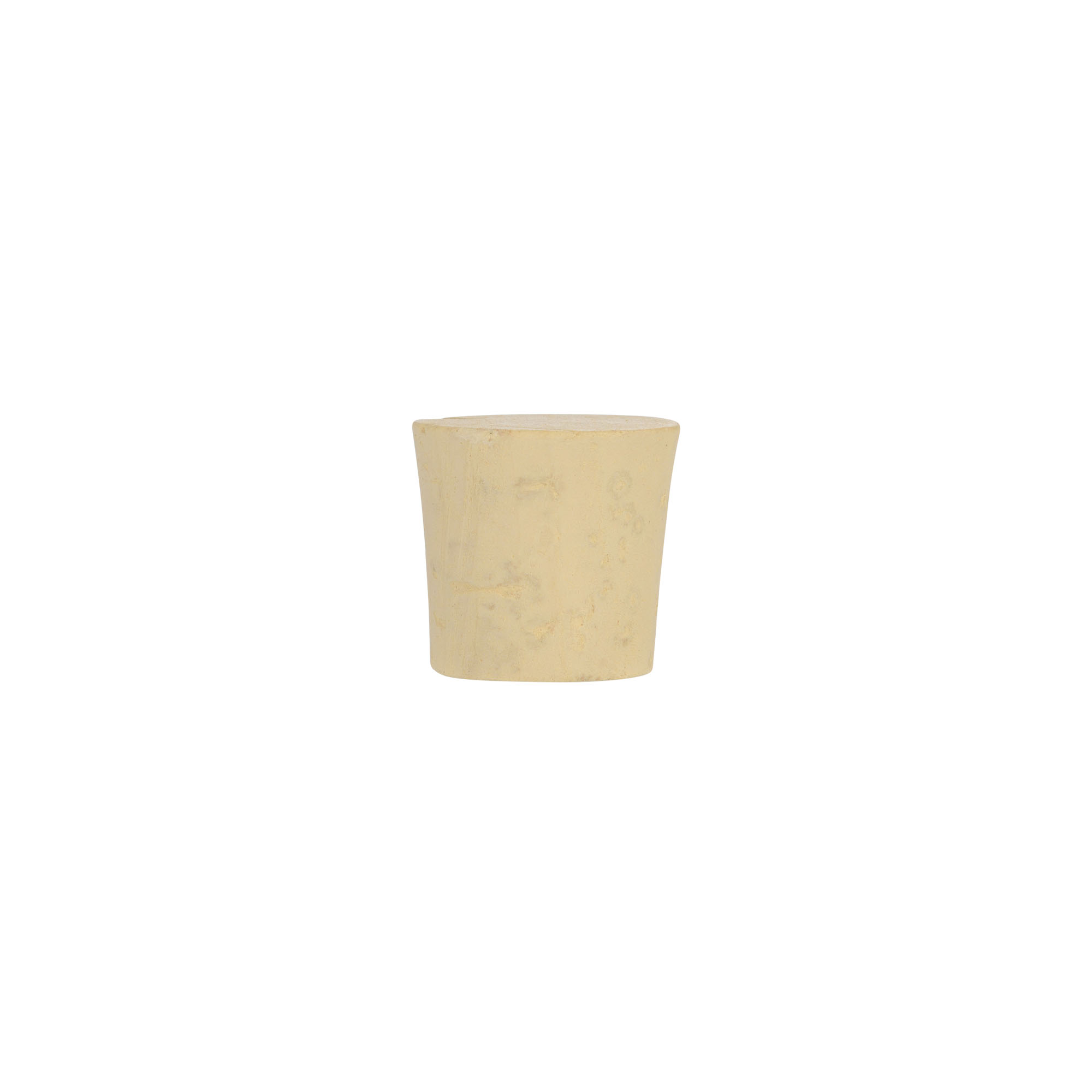 Rolha cónica 24-28 x 27, cortiça natural, branqueada, para boca: cortiça