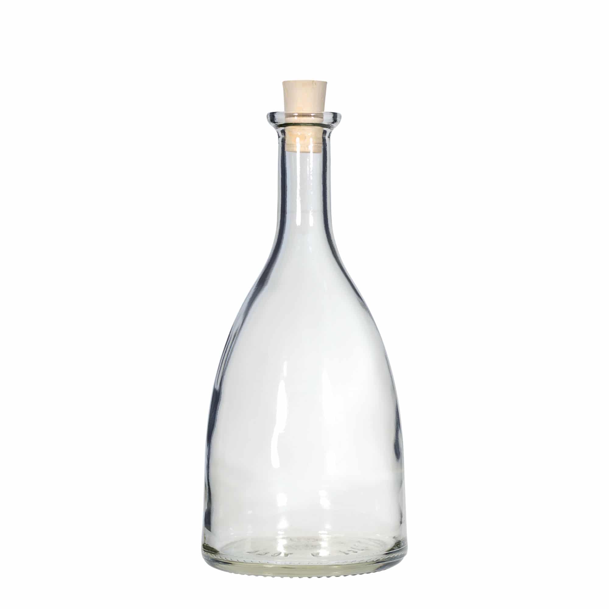 700 ml Garrafa de vidro 'Viola', boca: Cortiça