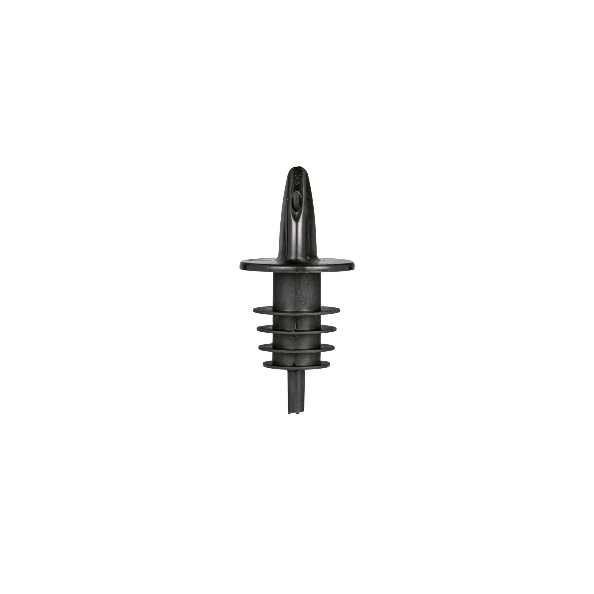 Jato para bico de enchimento, plástico PE, preto