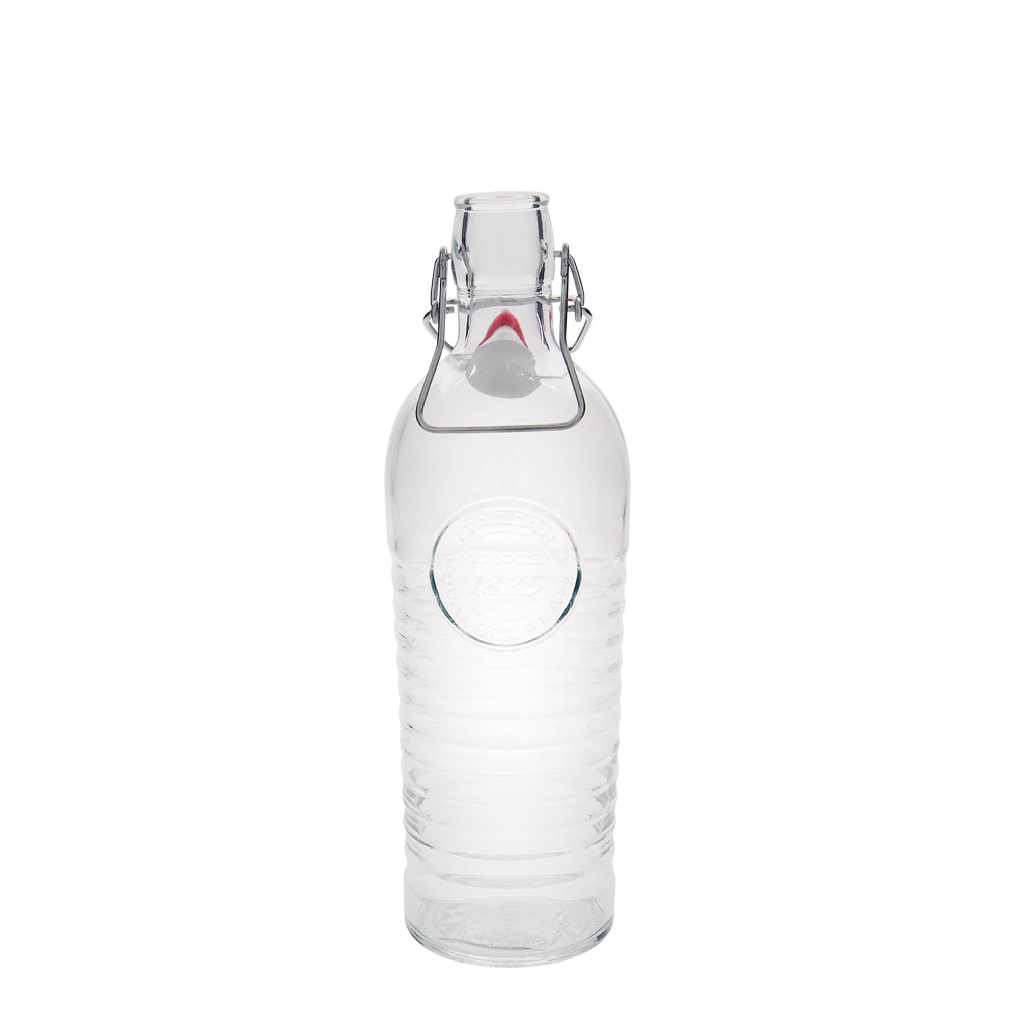 1200 ml Garrafa de vidro 'Officina 1825', boca: Tampa mecânica