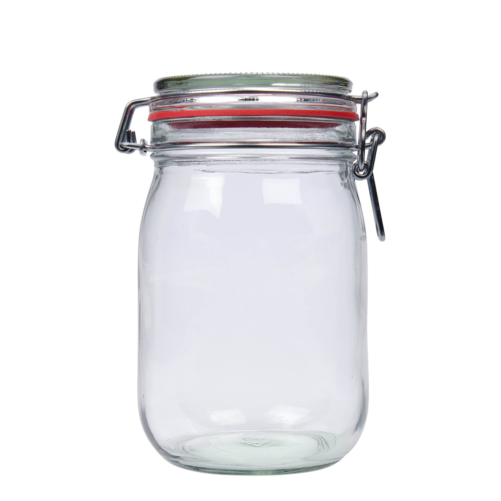 1.140 ml Frasco com fecho de alavanca, Boca: Fecho de alavanca