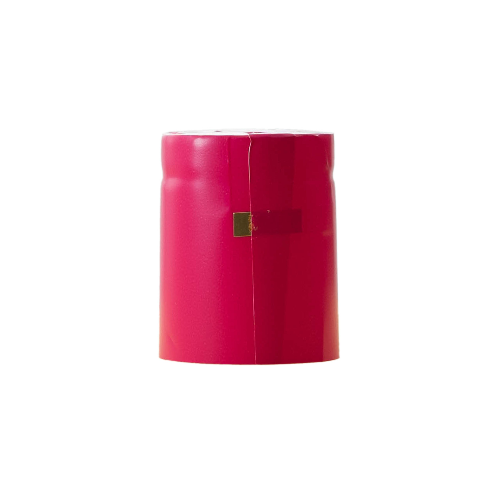 Cápsula termo-retrátil 32x41, plástico PVC, rosa Cápsula termo-retrátil 32x41, plástico PVC, rosa