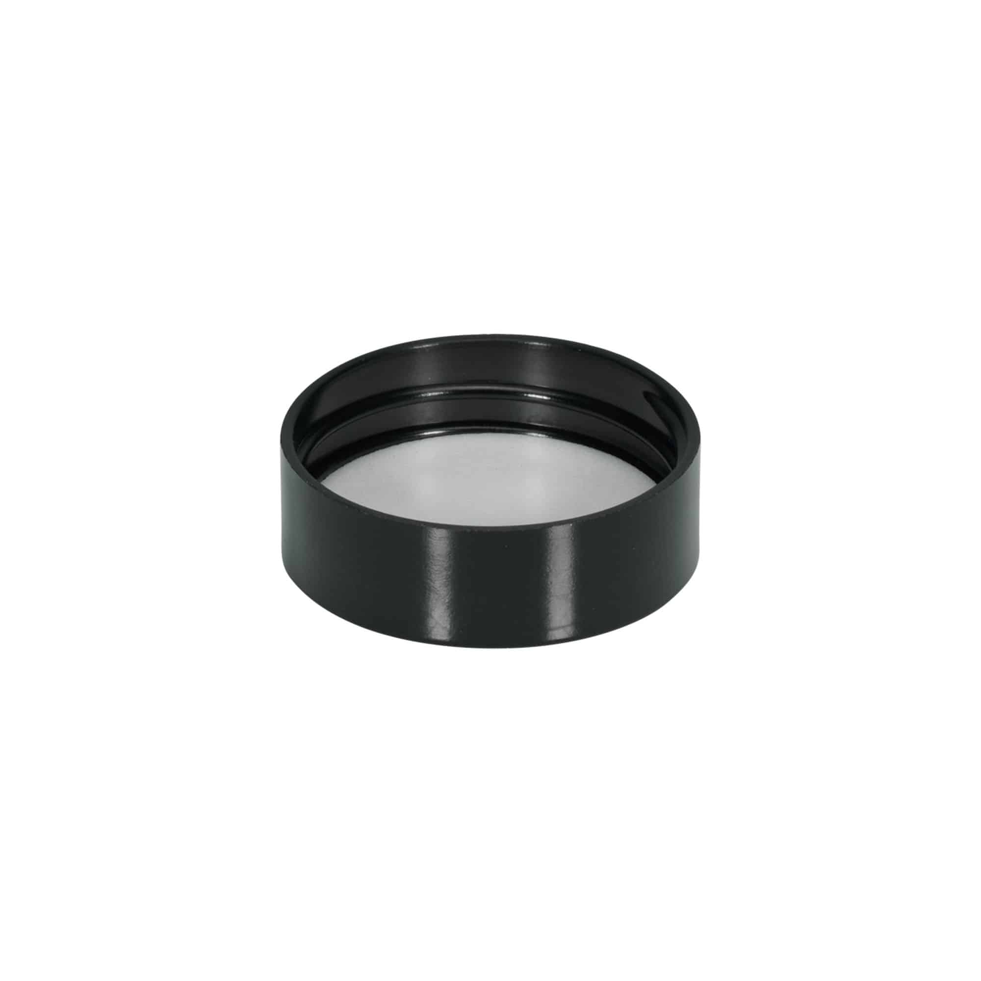Tampa de rosca para 30 ml 'Brown Line', PP, branco