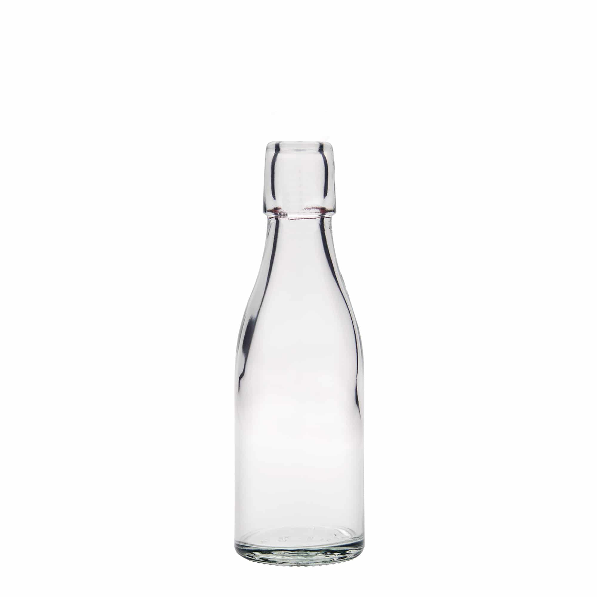 200 ml Garrafa de vidro 'Paul', boca: Tampa mecânica 200 ml Garrafa de vidro 'Paul', boca: Tampa mecânica