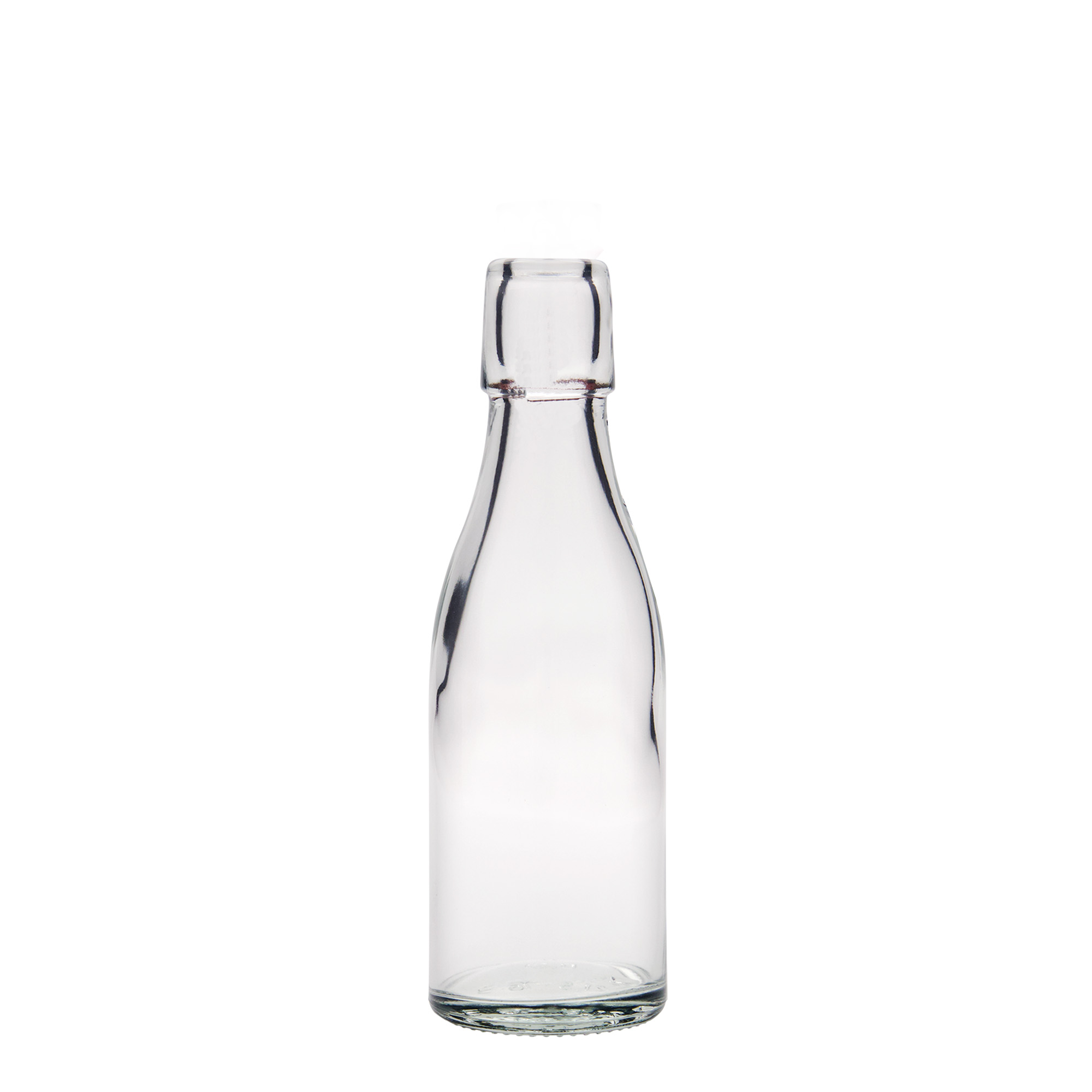 Garrafa de vidro de 200 ml 'Paul', Boca: Fecho de alavanca Garrafa de vidro de 200 ml 'Paul', Boca: Fecho de alavanca