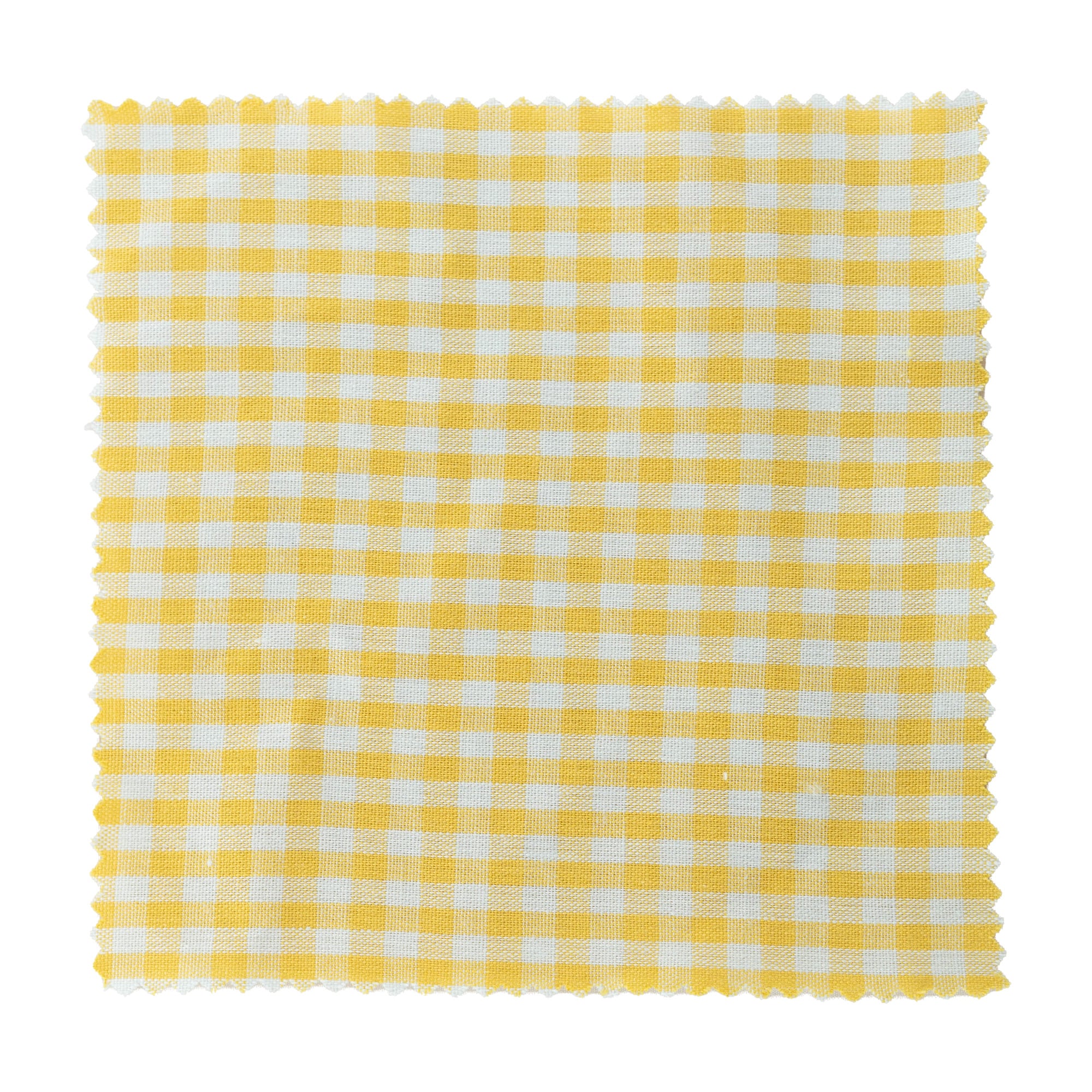 Guardanapo de tecido aos quadrados 15x15, quadrado, têxtil, amarelo, boca: TO58-TO82