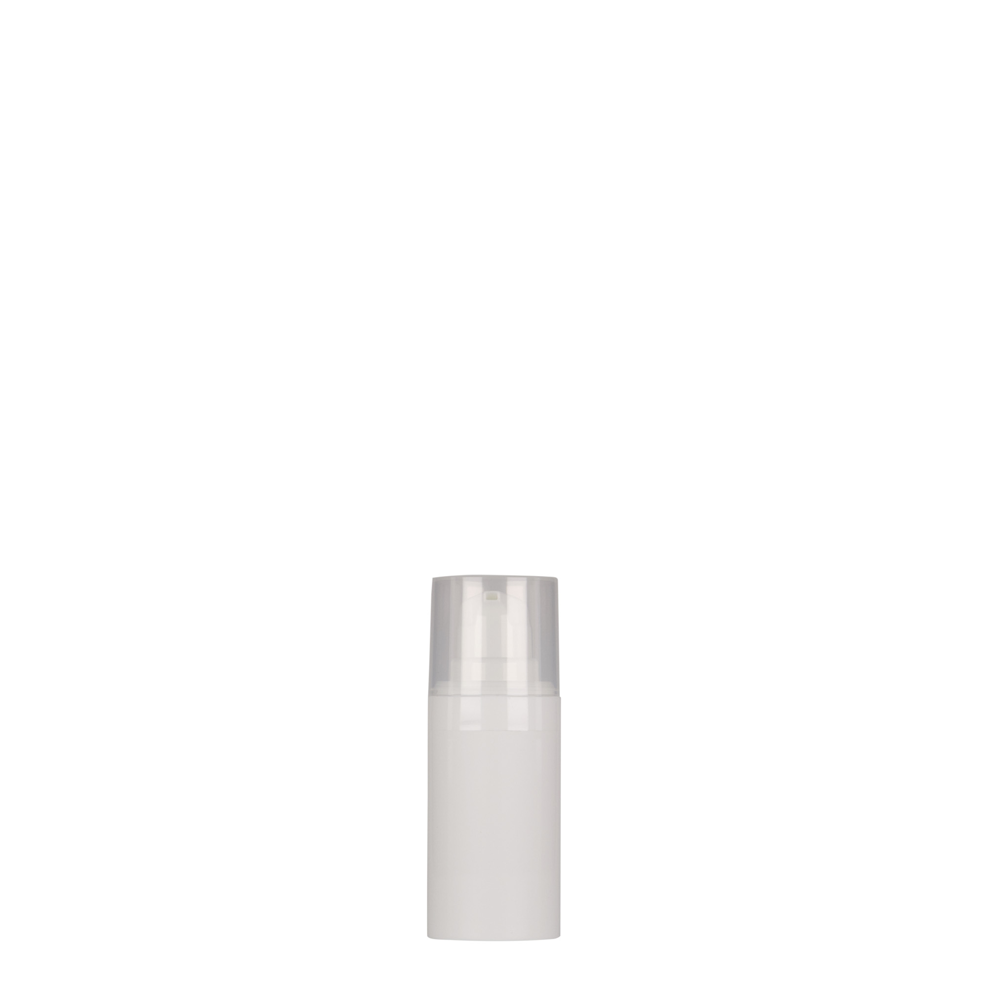 Dispensador Airless de 15 ml 'Micro', plástico PP, branco