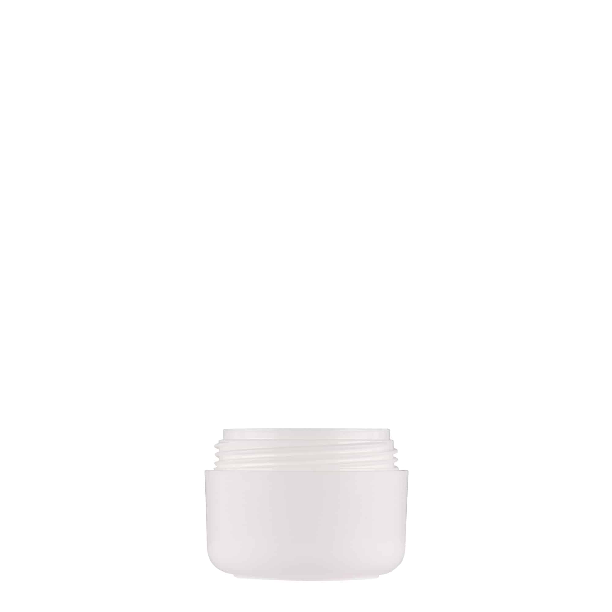 15 ml Boião em plástico 'Bianca', PP, branco, boca: Tampa de rosca 15 ml Boião em plástico 'Bianca', PP, branco, boca: Tampa de rosca