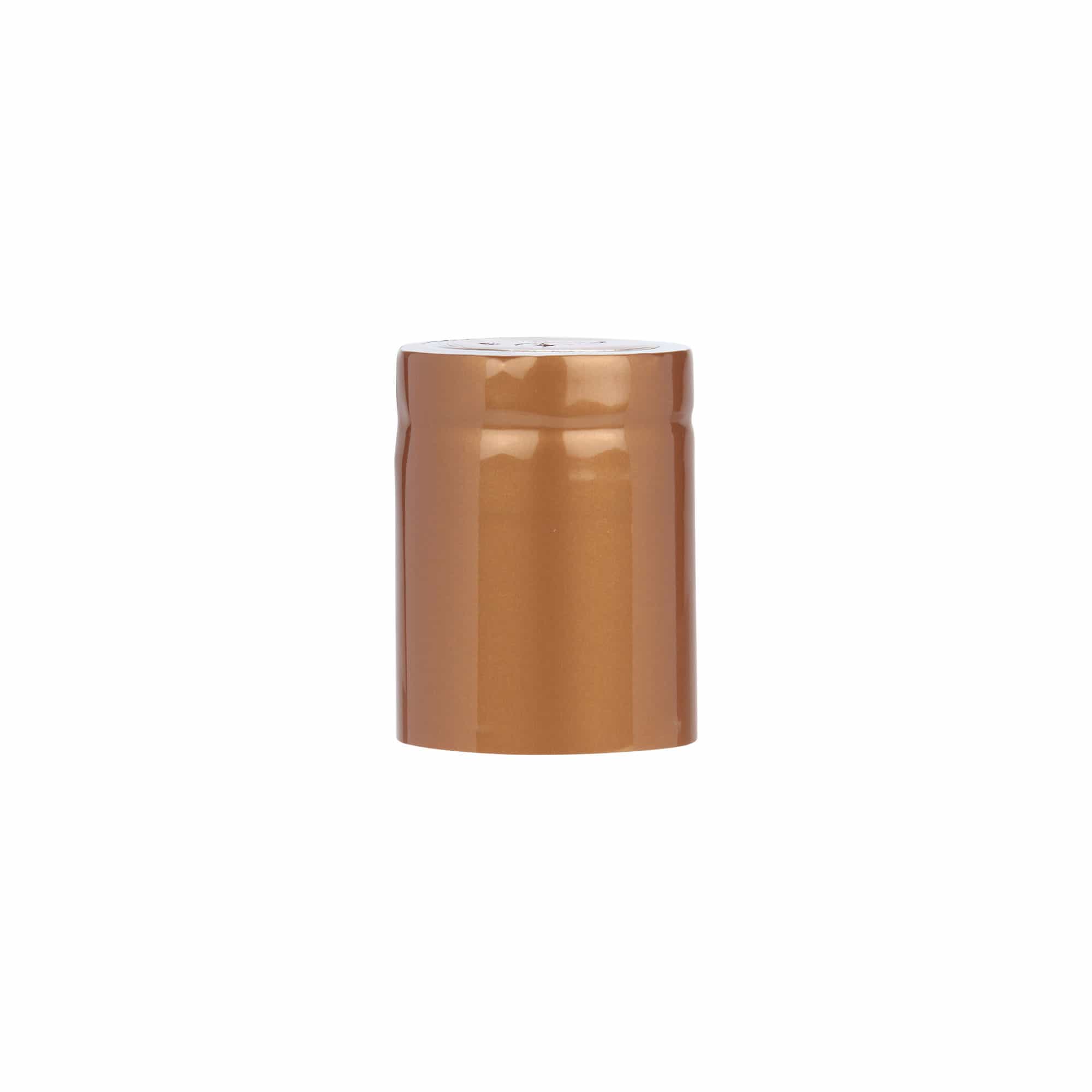 Cápsula de encolhimento 32x41, PVC plástico, bronze