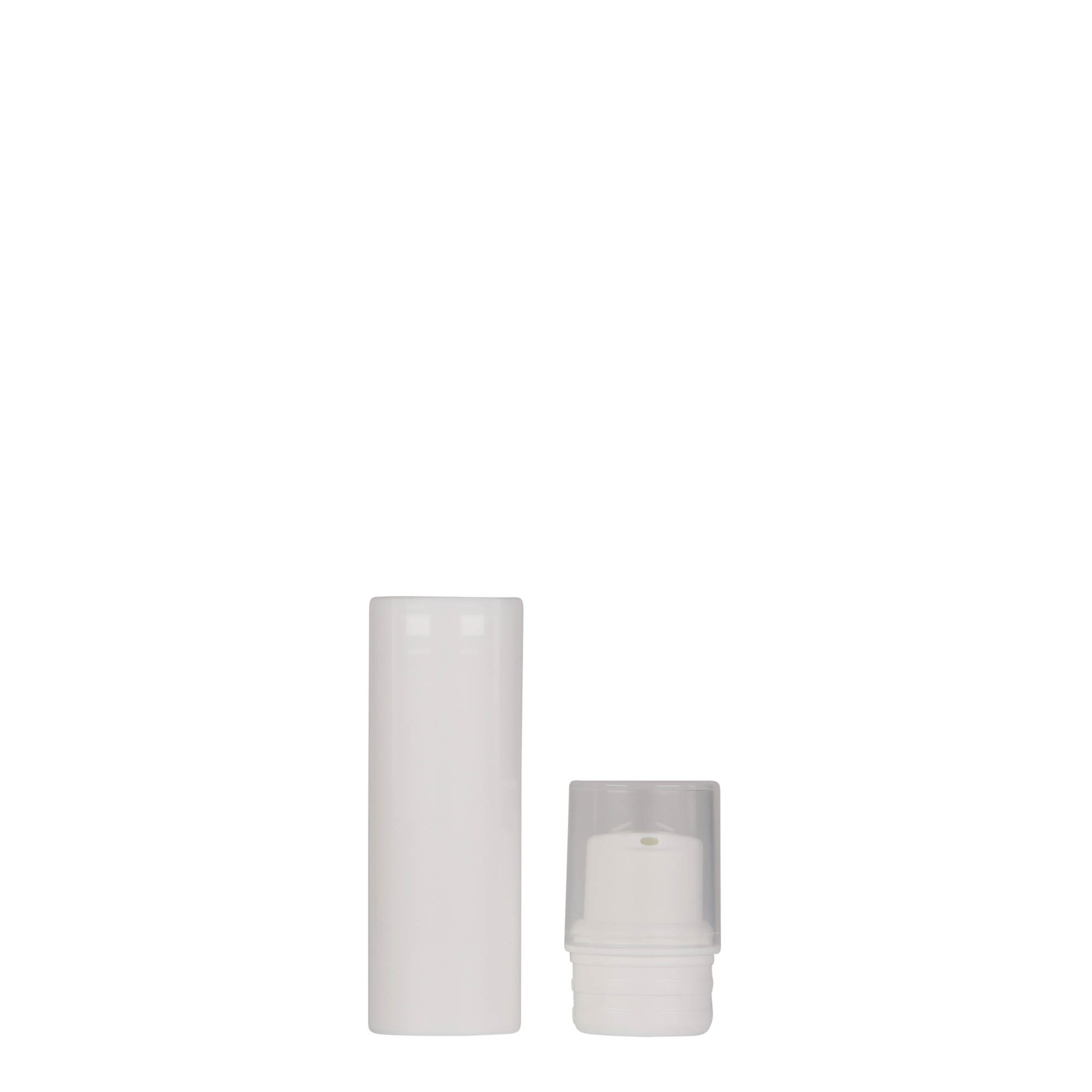 Doseador Airless 10 ml 'Nano', plástico PP, branco Doseador Airless 10 ml 'Nano', plástico PP, branco