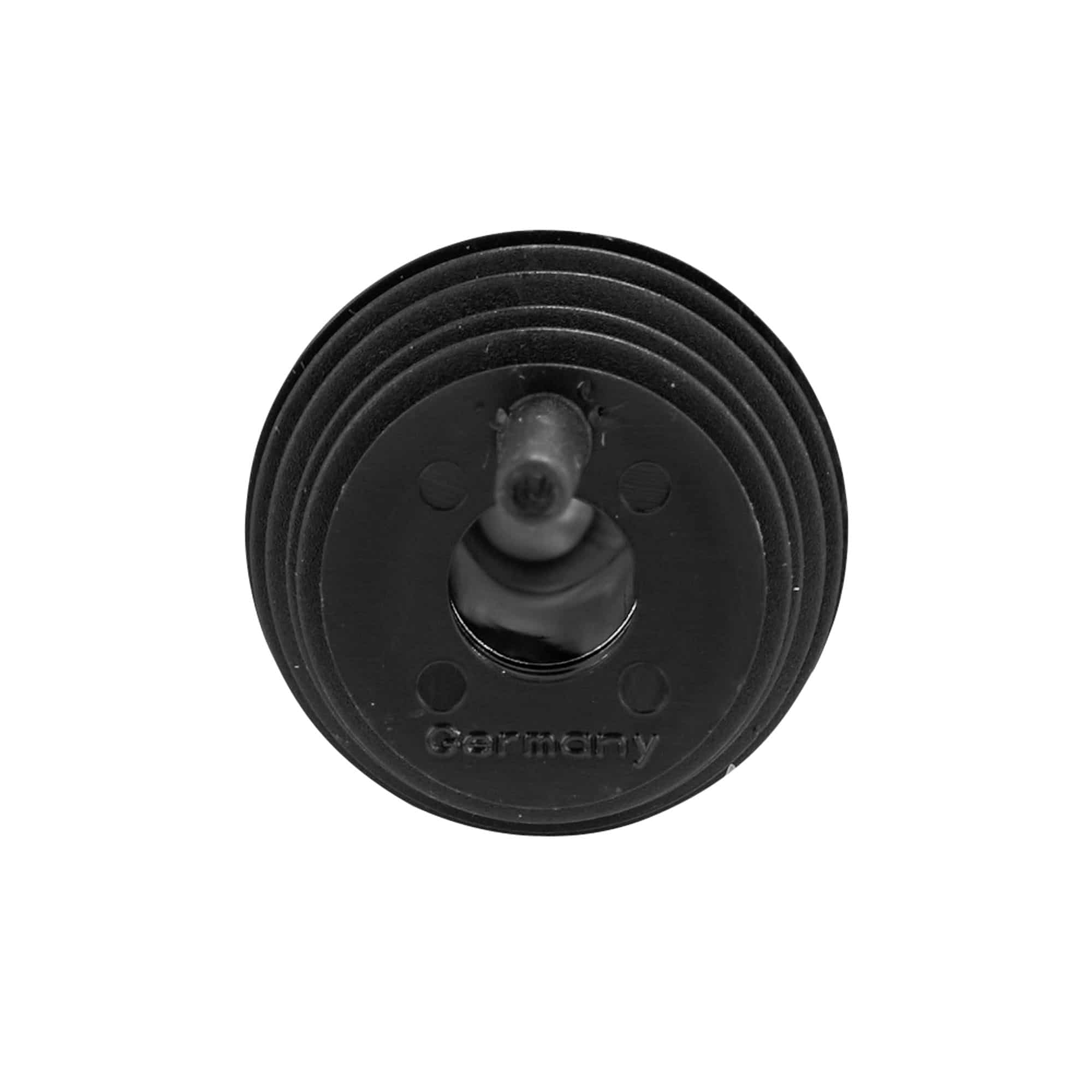 Vertedor de garrafas inox com capa metalizada, aço inox, prateado
