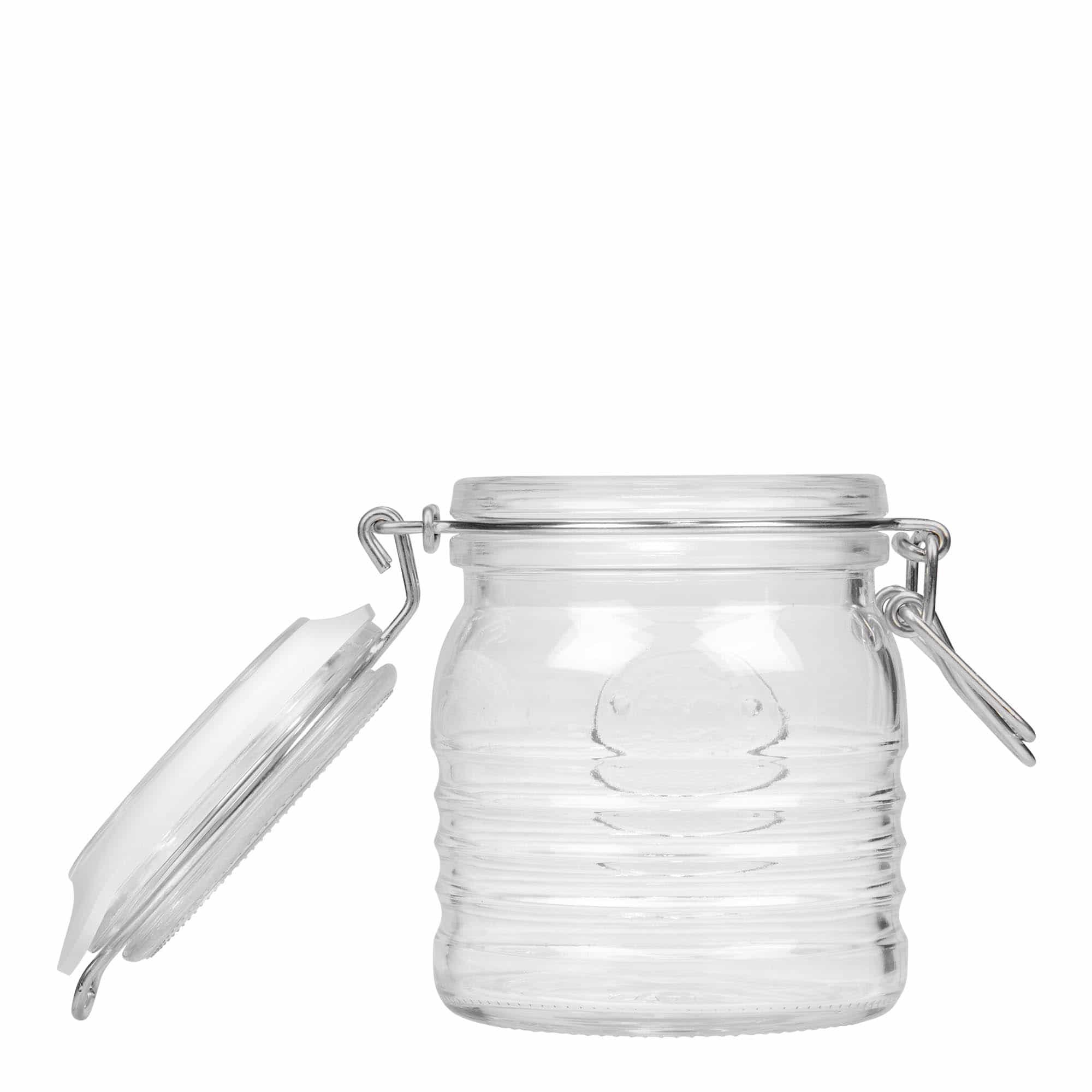 Frasco de vidro de 350 ml com fecho de alavanca 'Officina 1825', boca: fecho de alavanca