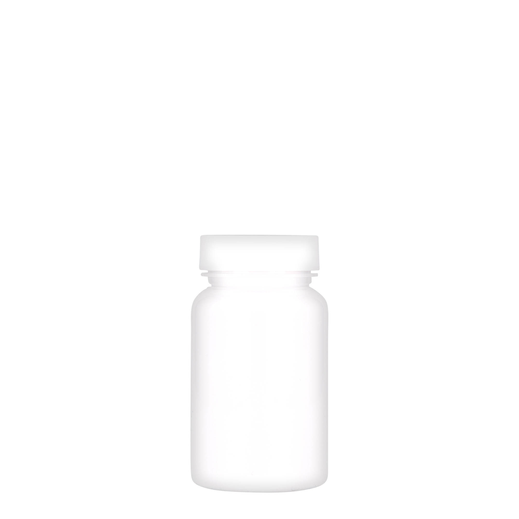 75 ml PET-Packer, plástico, branco, boca: GPI 38/400