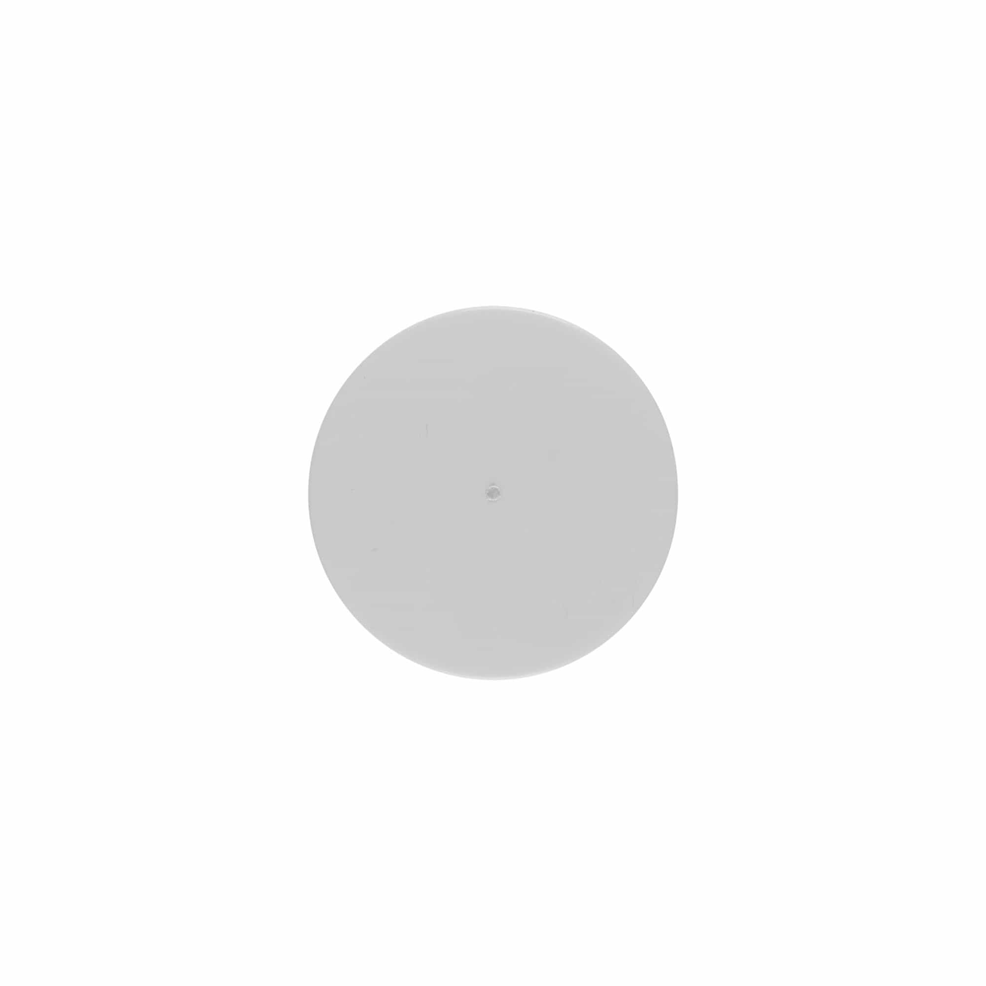 15 ml Placa de cobertura 'Bianca', plástico PP, branco
