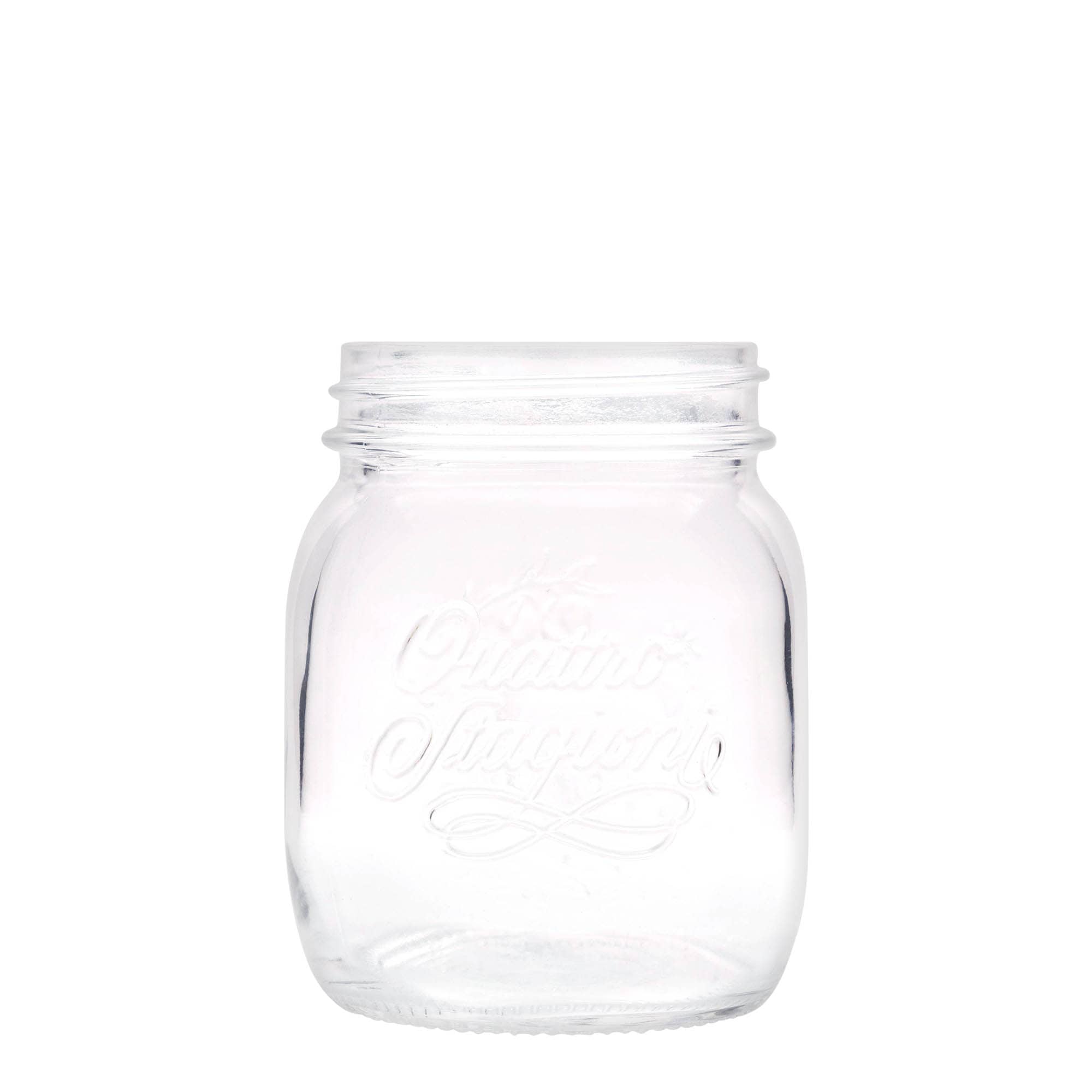 Frasco de vidro de 700 ml 'Quattro Stagioni', boca: tampa de rosca Frasco de vidro de 700 ml 'Quattro Stagioni', boca: tampa de rosca