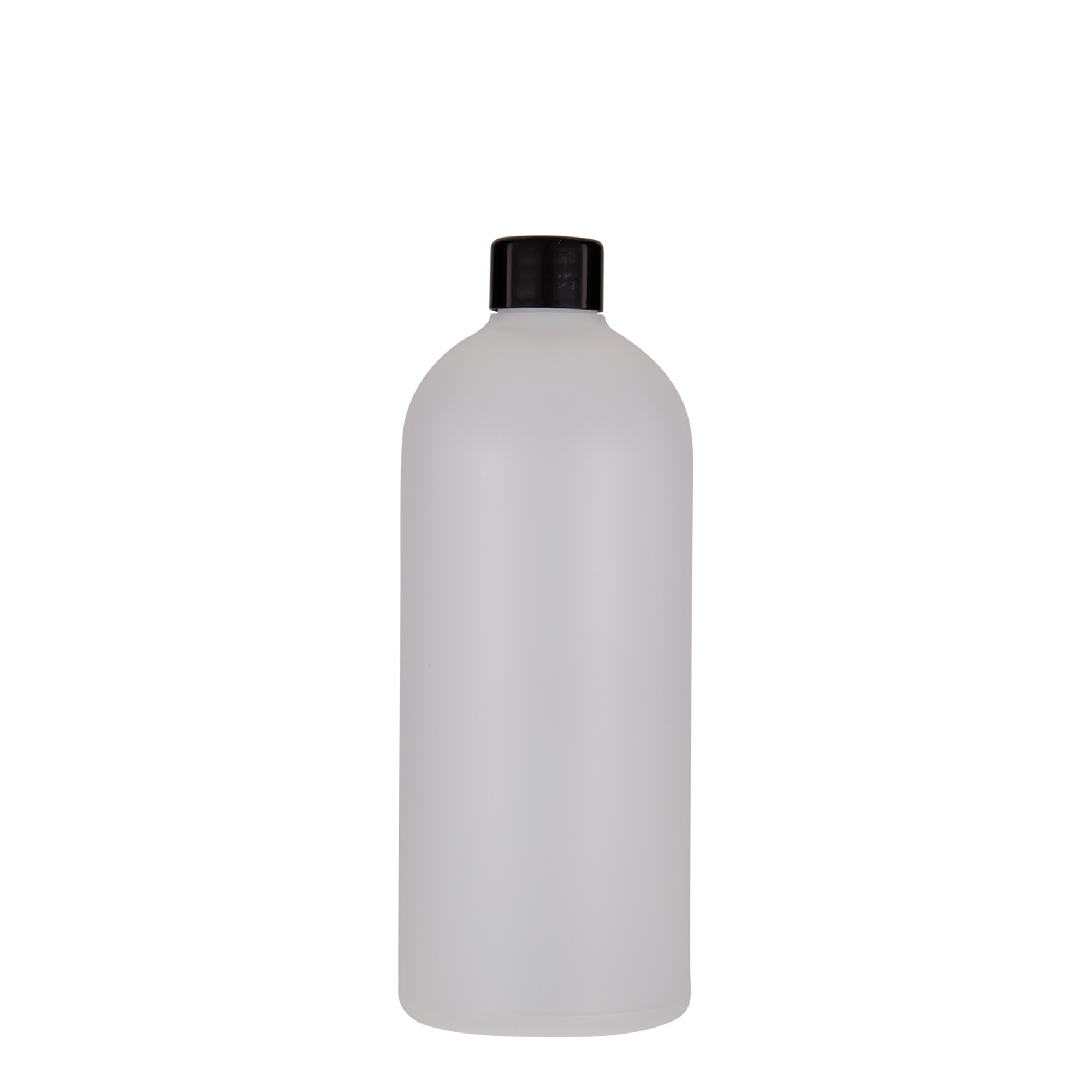 Frasco de plástico de 500 ml 'Tuffy', HDPE, natural, boca: 24/410 Frasco de plástico de 500 ml 'Tuffy', HDPE, natural, boca: 24/410