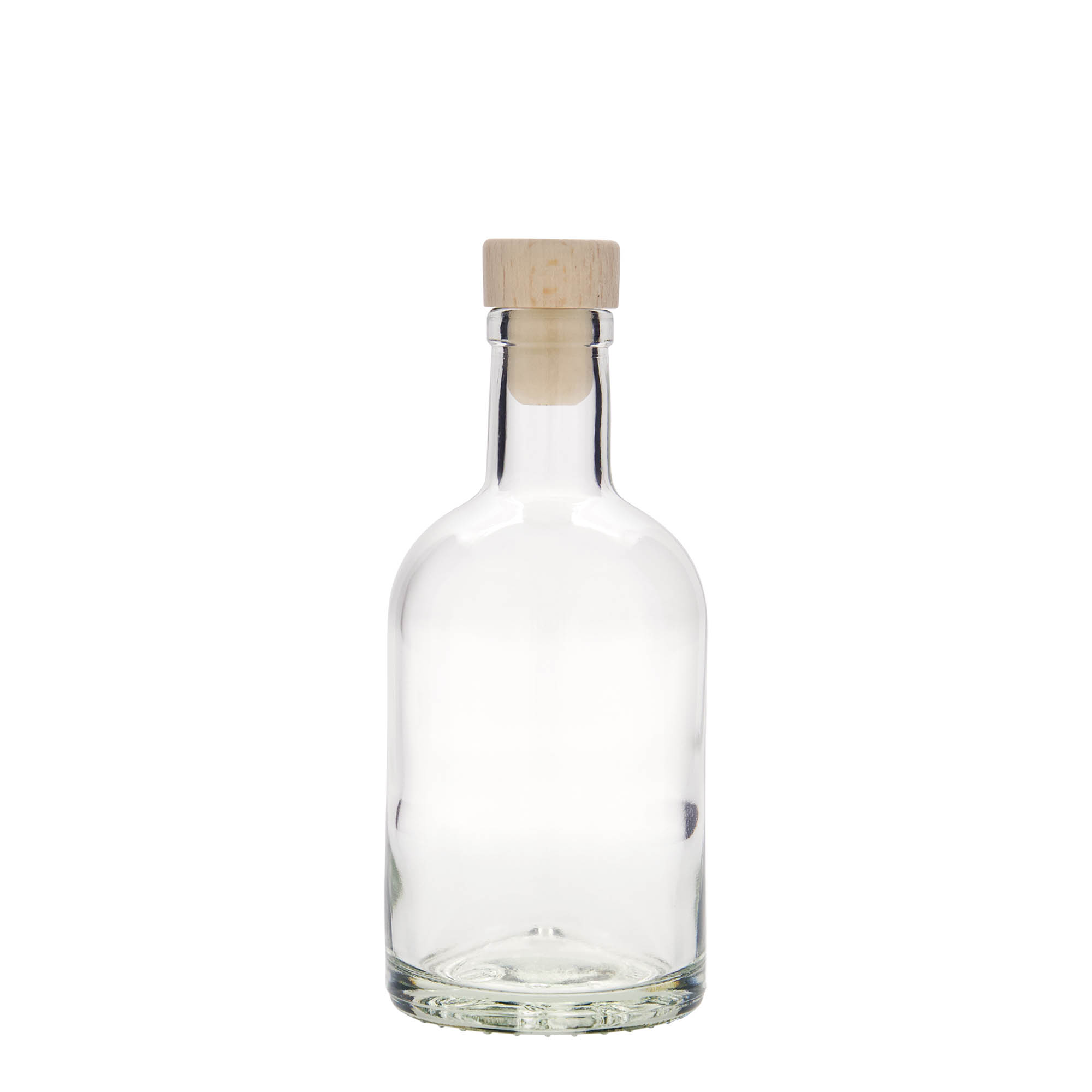 Garrafa de vidro de 250 ml 'Primeira Classe', Boca: Cortiça Garrafa de vidro de 250 ml 'Primeira Classe', Boca: Cortiça