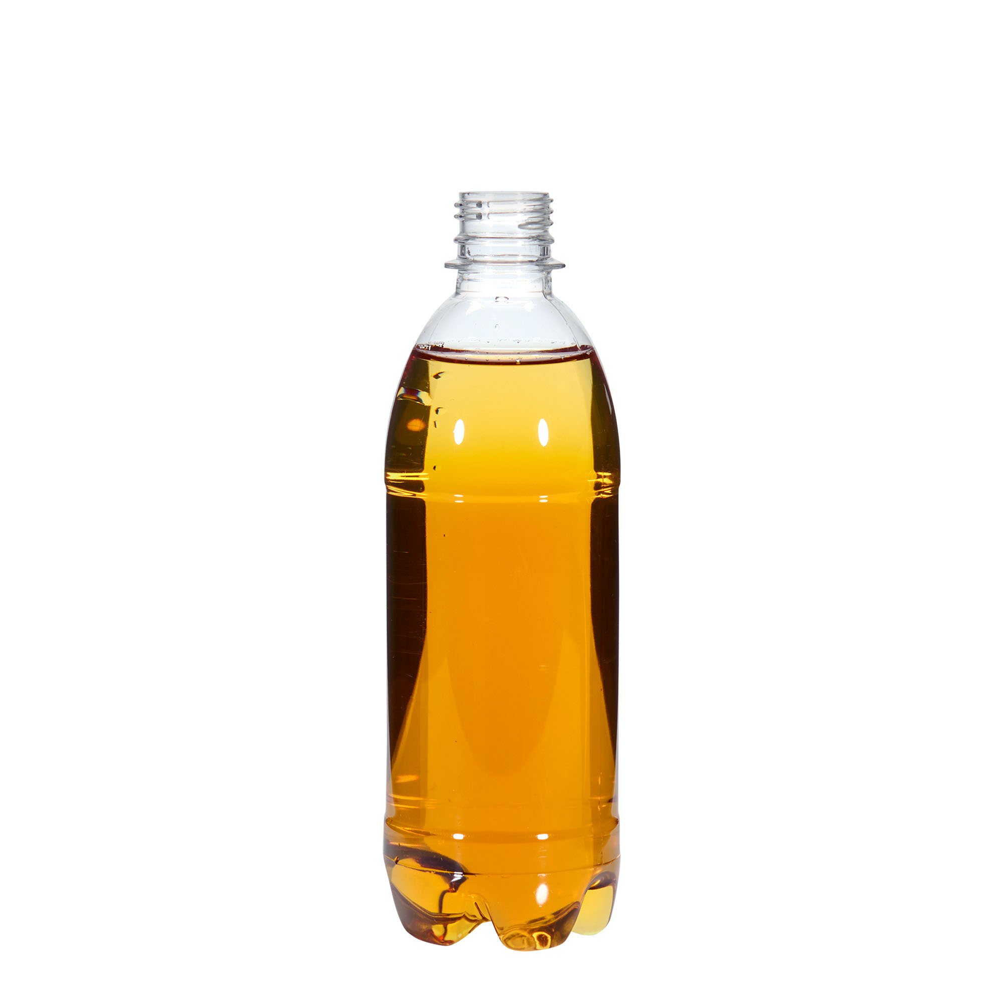 Garrafa PET universal de 500 ml, plástico, boca: PCO28