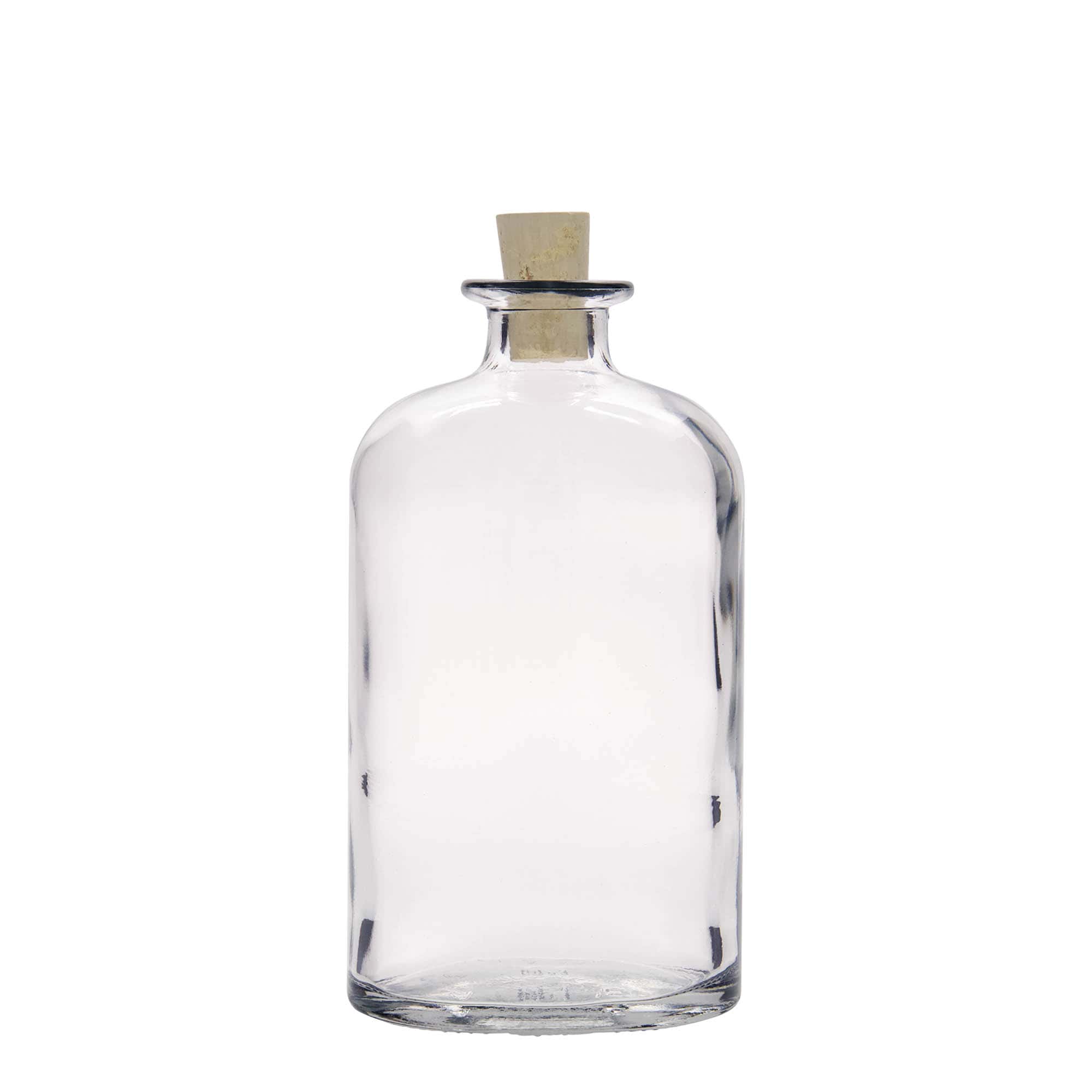 500 ml Garrafa de vidro 'Dundee', oval, boca: Cortiça 500 ml Garrafa de vidro 'Dundee', oval, boca: Cortiça