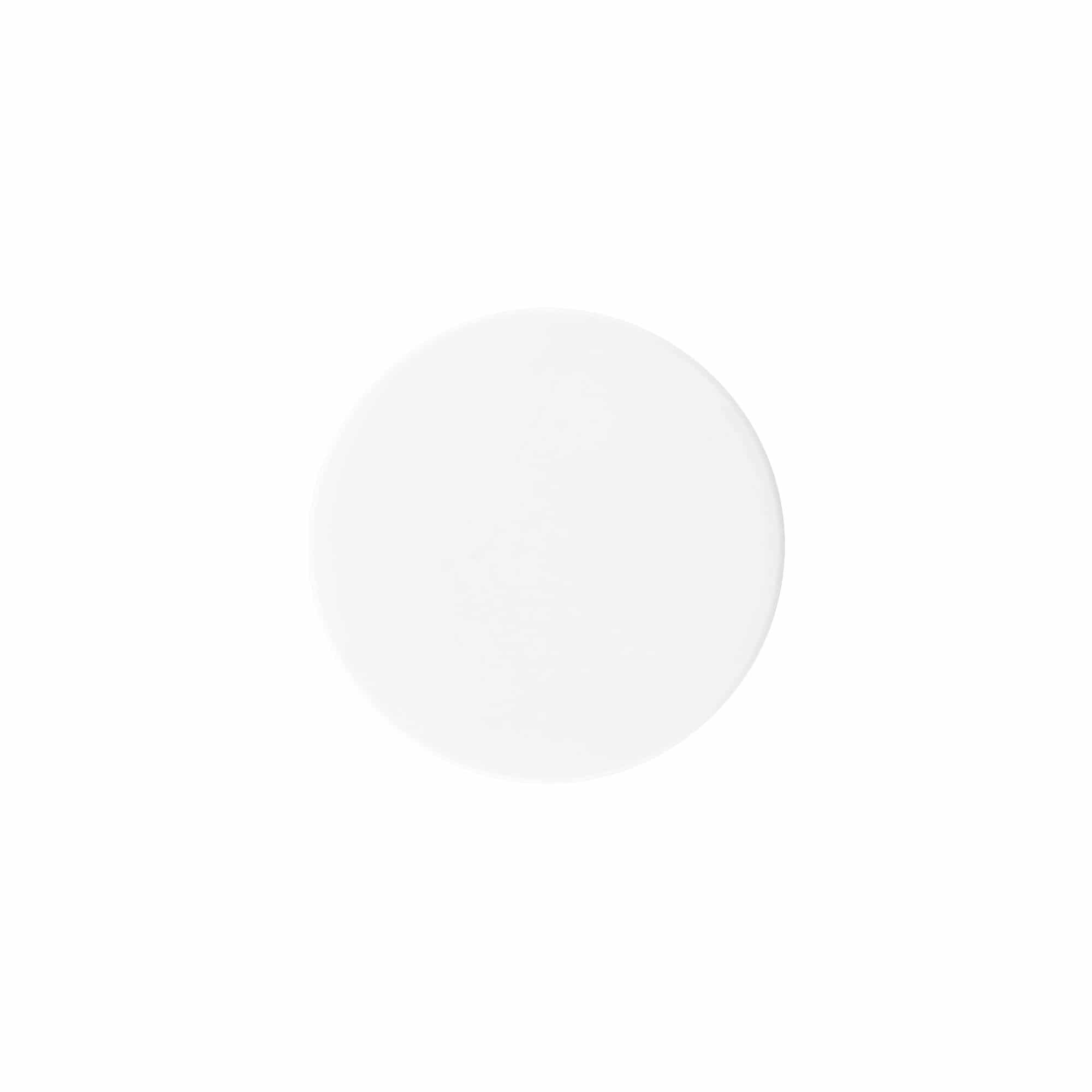 Tampa de rosca para 100 ml 'Antonella', plástico PP, branco