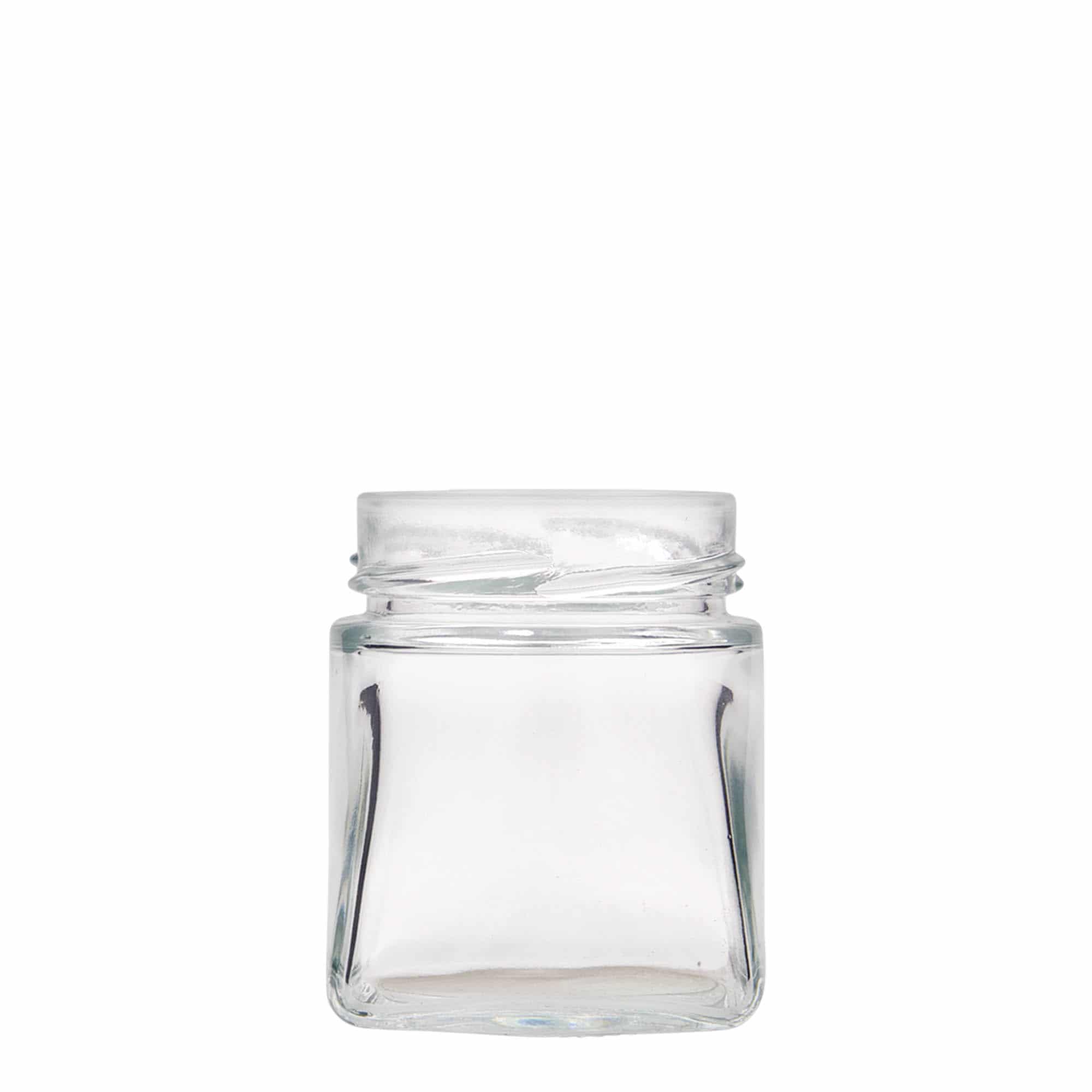 212 ml Frasco quadrado 'Luxor', boca: Deept-Twist-Off (DTO 63) 212 ml Frasco quadrado 'Luxor', boca: Deept-Twist-Off (DTO 63)