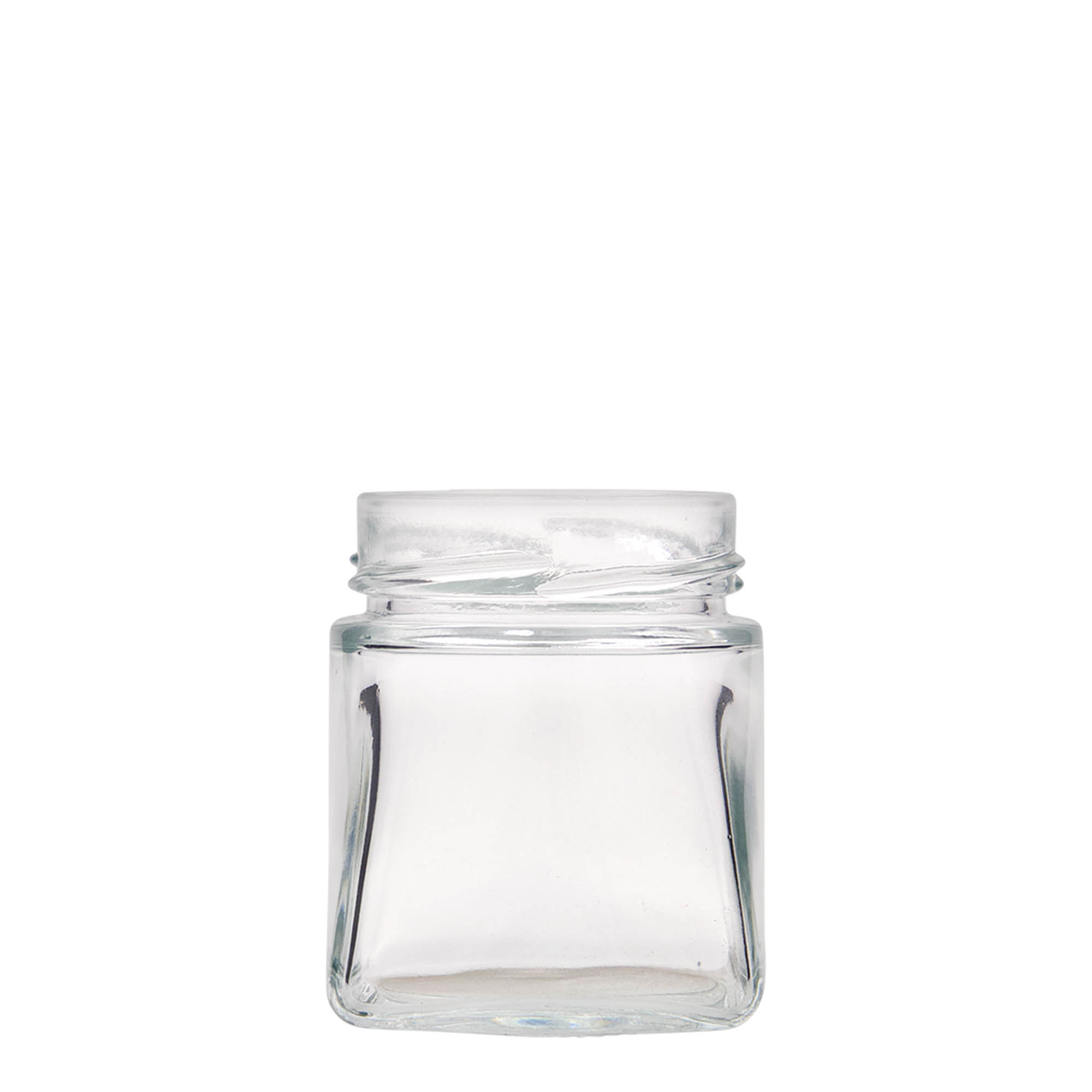 212 ml Frasco quadrado 'Luxor', Boca: Deept-Twist-Off (DTO 63) 212 ml Frasco quadrado 'Luxor', Boca: Deept-Twist-Off (DTO 63)