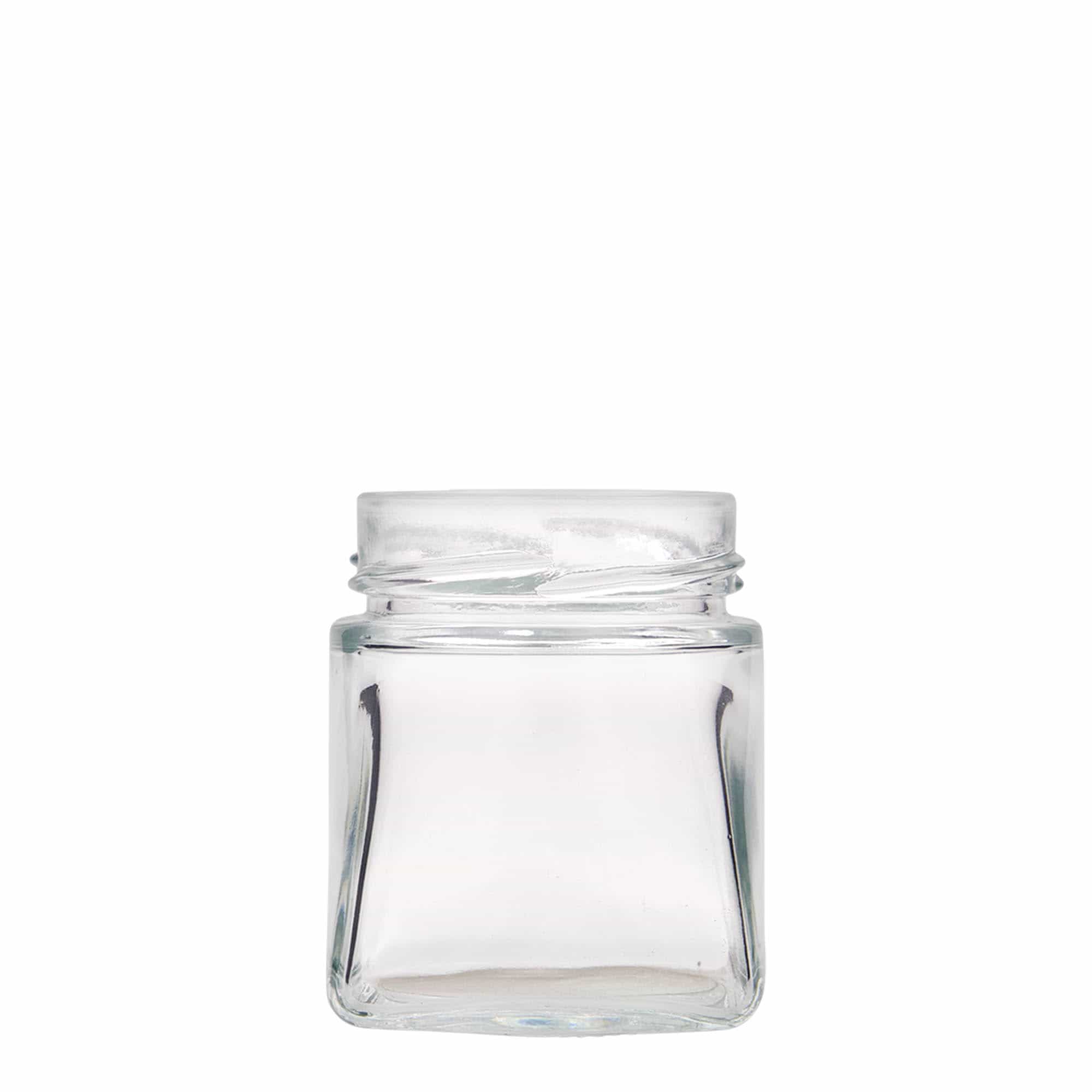 212 ml Frasco quadrado 'Luxor', Boca: Deept-Twist-Off (DTO 63)