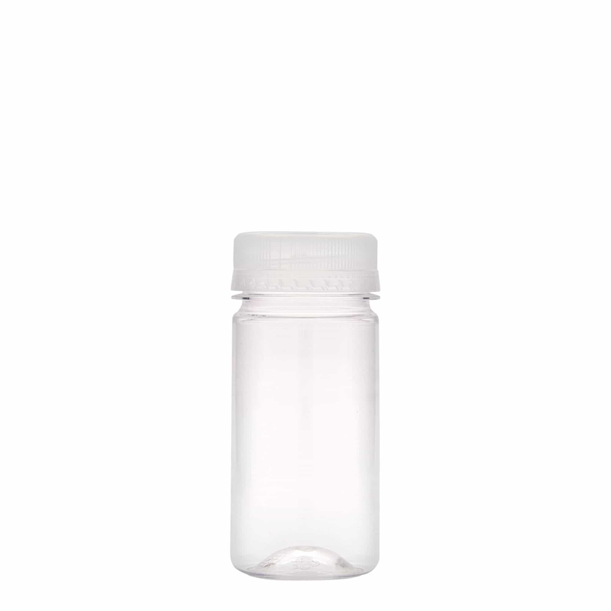 Frasco PET de 100 ml 'Everytime', plástico, boca: 38 mm