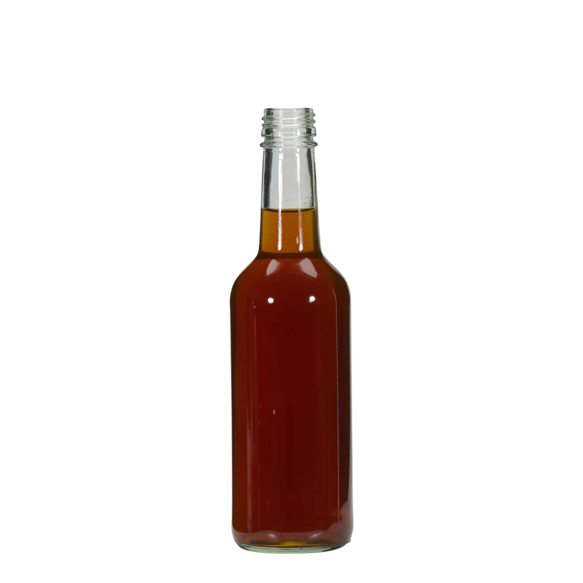 330 ml Garrafa universal, vidro, boca: PP 28