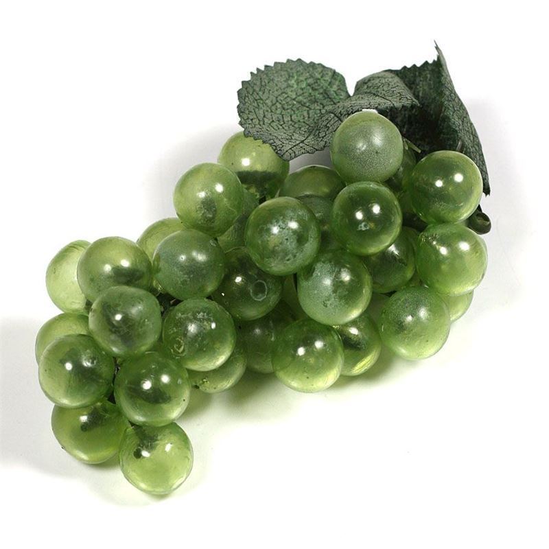 Uvas de plástico, verdes Uvas de plástico, verdes